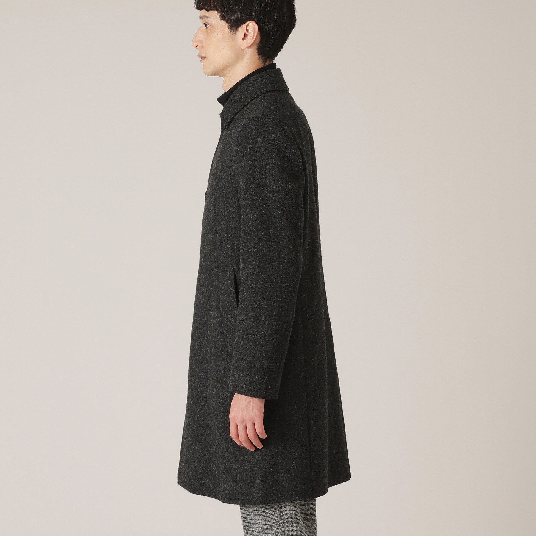 TAKEO KIKUCHI「【限定展開】ビーバー仕上げ ステンカラーコート」|ステンカラーコート|