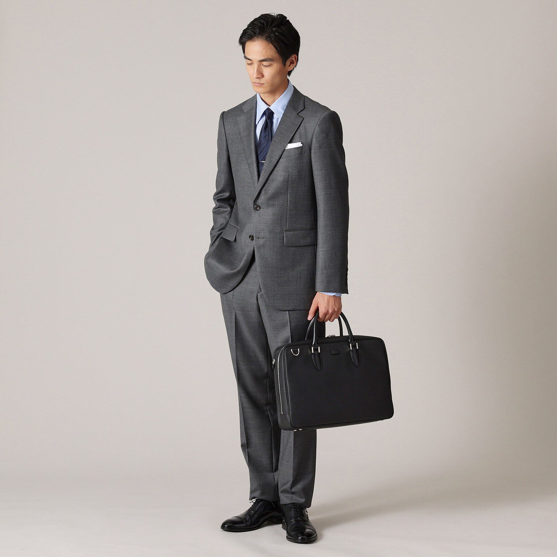 TAKEO KIKUCHI「コーデュラ（R） コーティング ブリーフケース」|ビジネスバッグ|