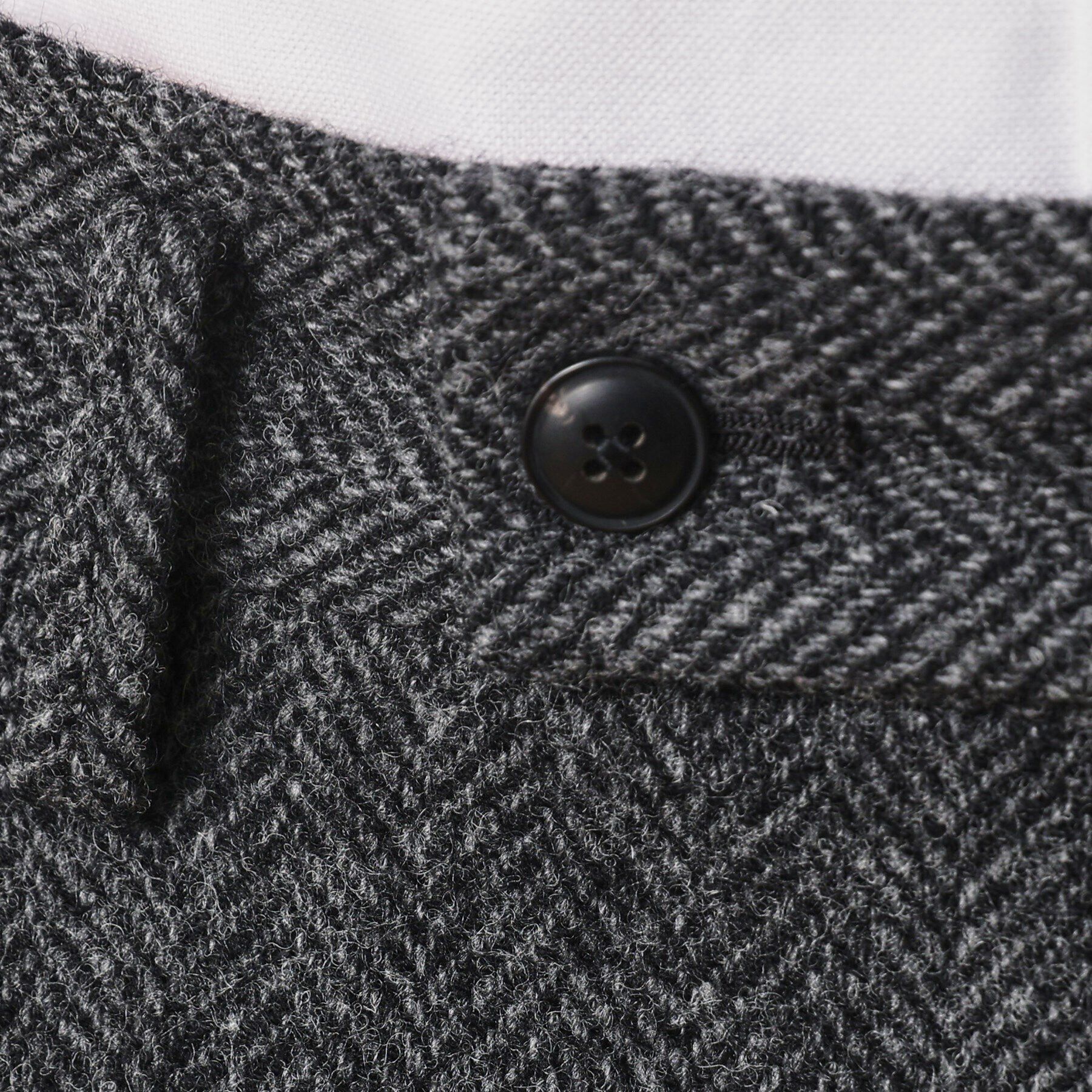 40CARATS&525「ブリティッシュウールヘリンボン ワイドパンツ」|その他|