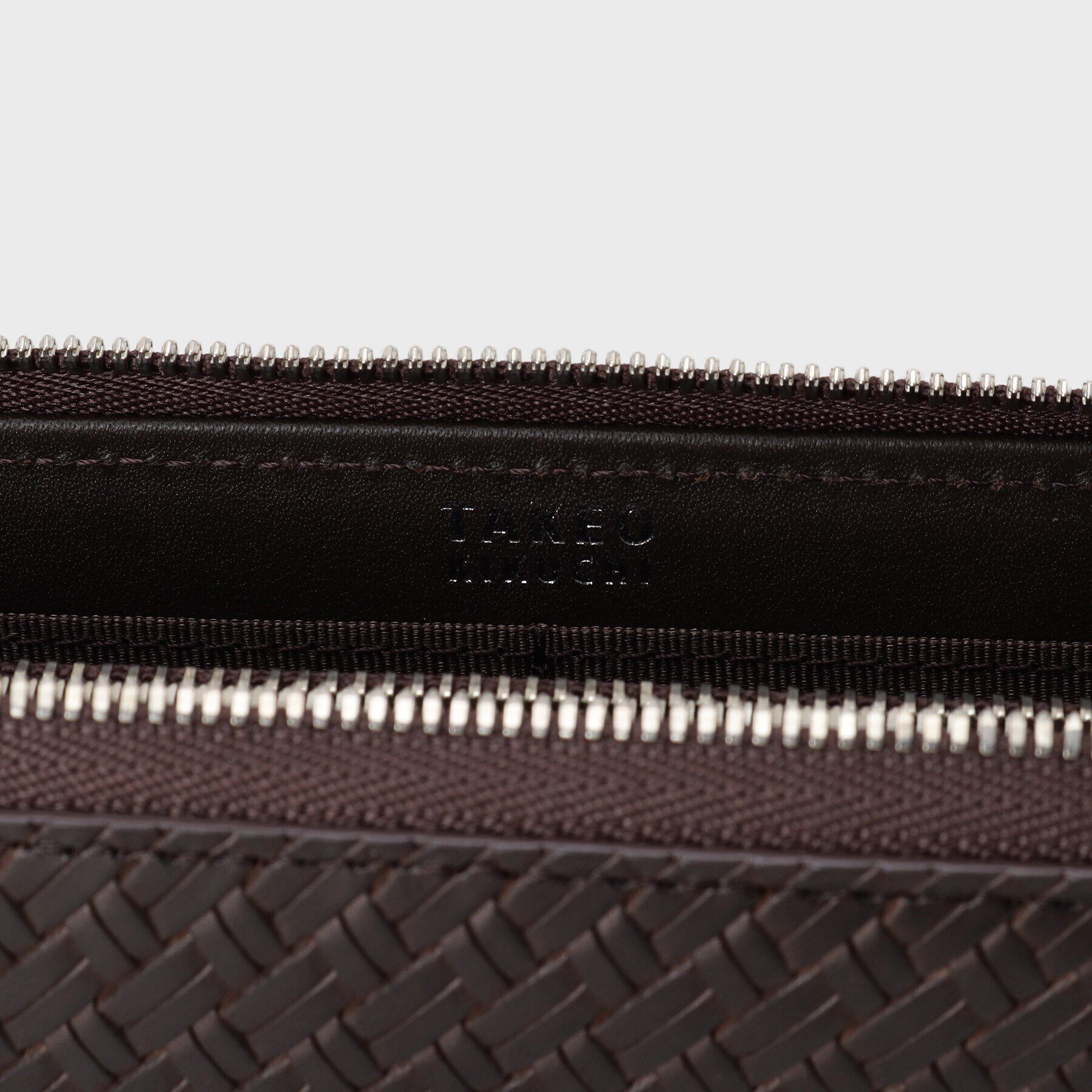 TAKEO KIKUCHI「〆メッシュ スリムL字ファスナー長財布」|財布|