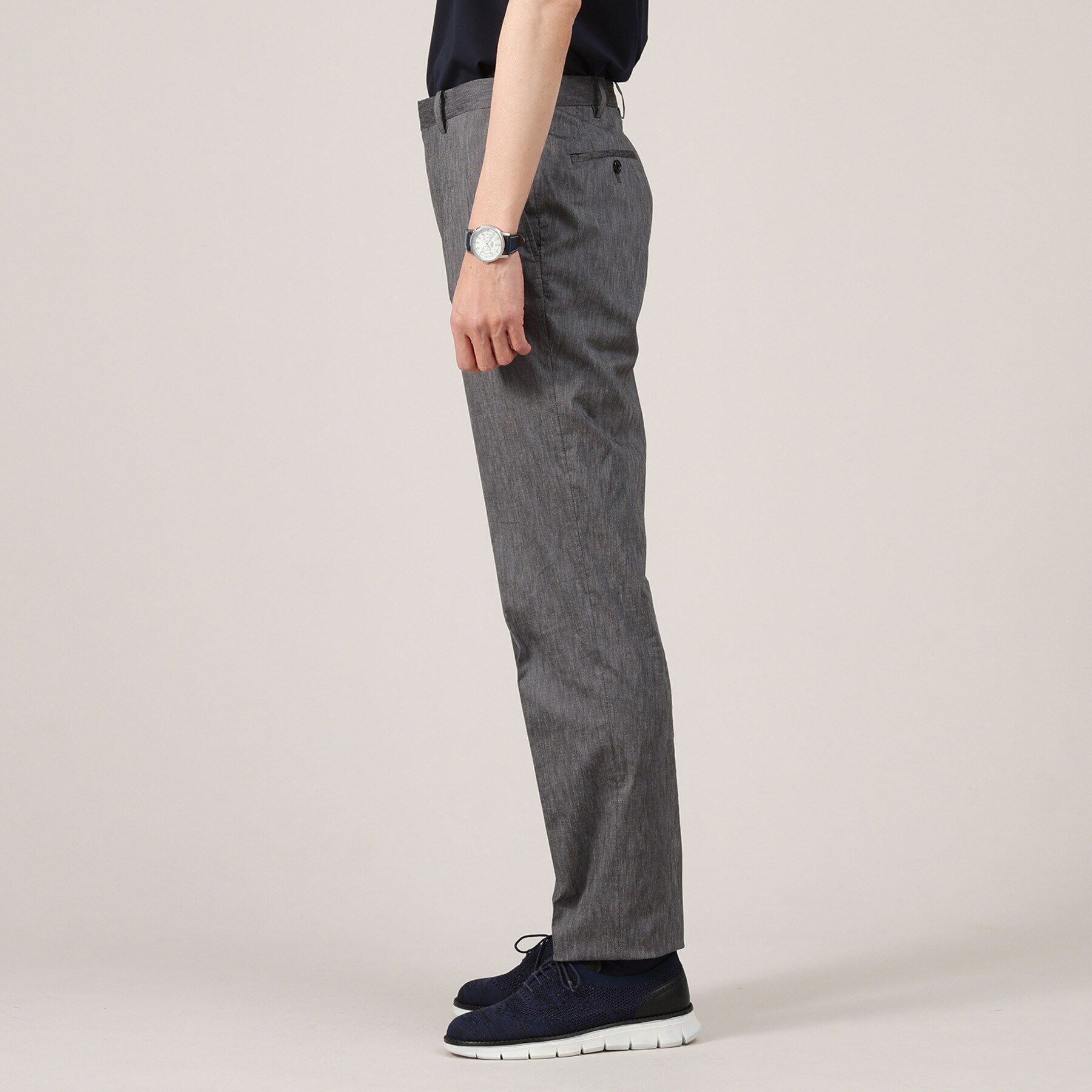 TAKEO KIKUCHI「【360&deg;ストレッチ／セットアップ対応】None Of Stress リネンパンツ」|その他|