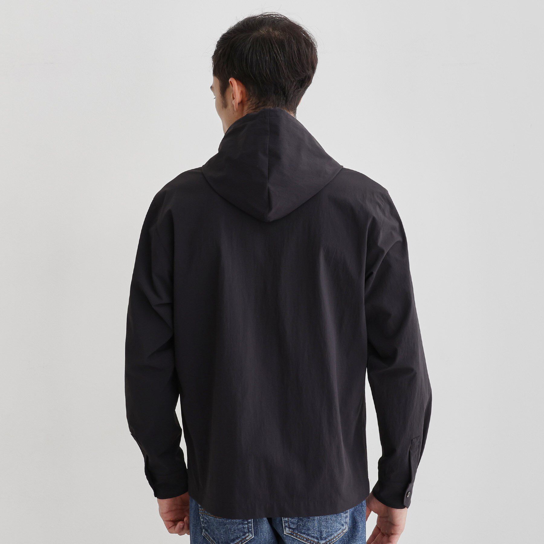 TAKEO KIKUCHI「【3D ナイロン ストレッチ】ジップアップ フードブルゾン」|ブルゾン・スタジャン|