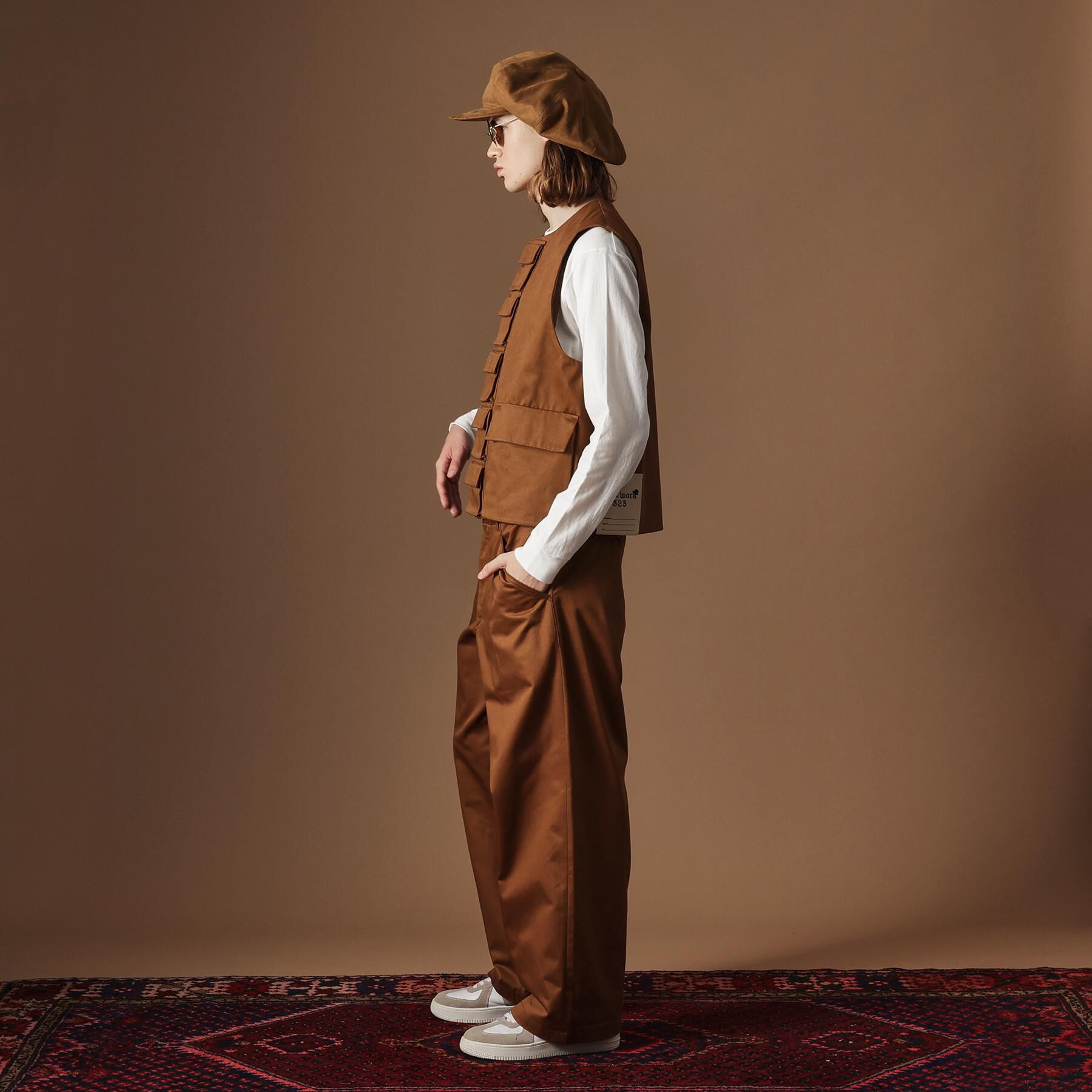 40CARATS&525「【Sサイズ～】多ポケットユーティリティべスト」|ベスト・ジレ|