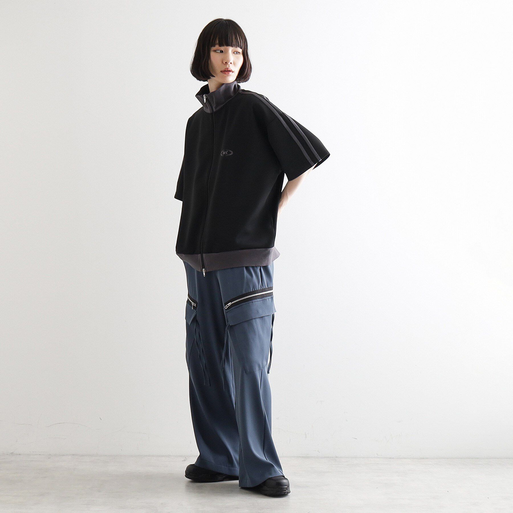 tk.TAKEO KIKUCHI「AラインサイドZIPカーゴパンツ」|その他|