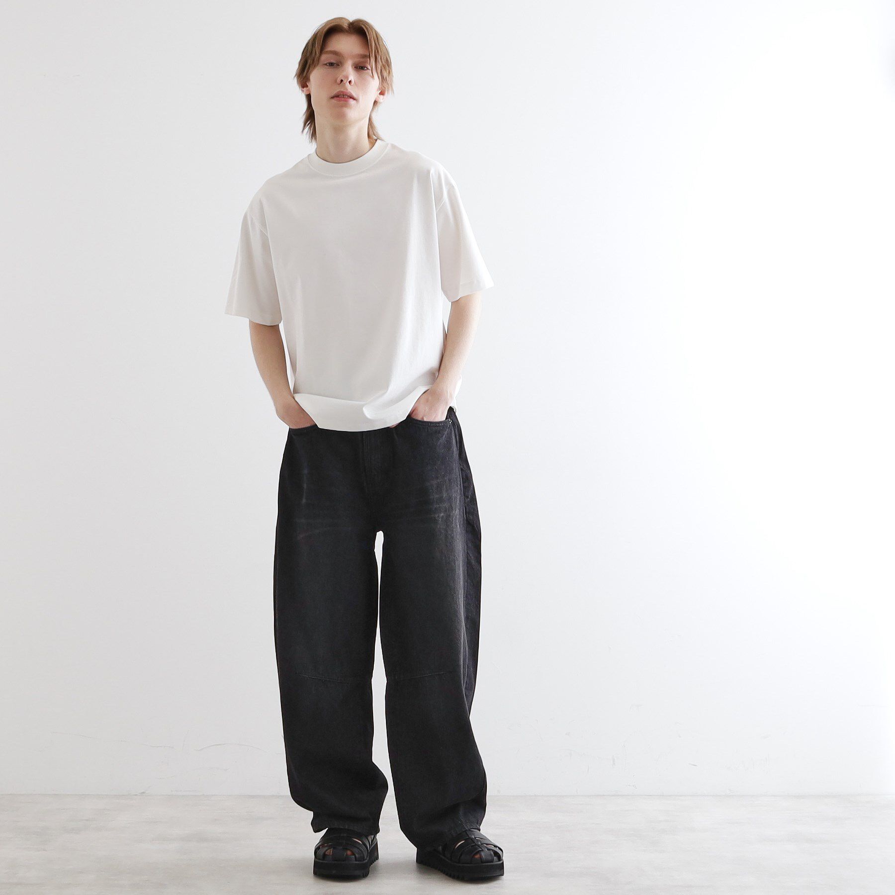 tk.TAKEO KIKUCHI「【接触冷感・抗菌・UVカット機能】フレンドリークールカットソー」|Tシャツ・カットソー|