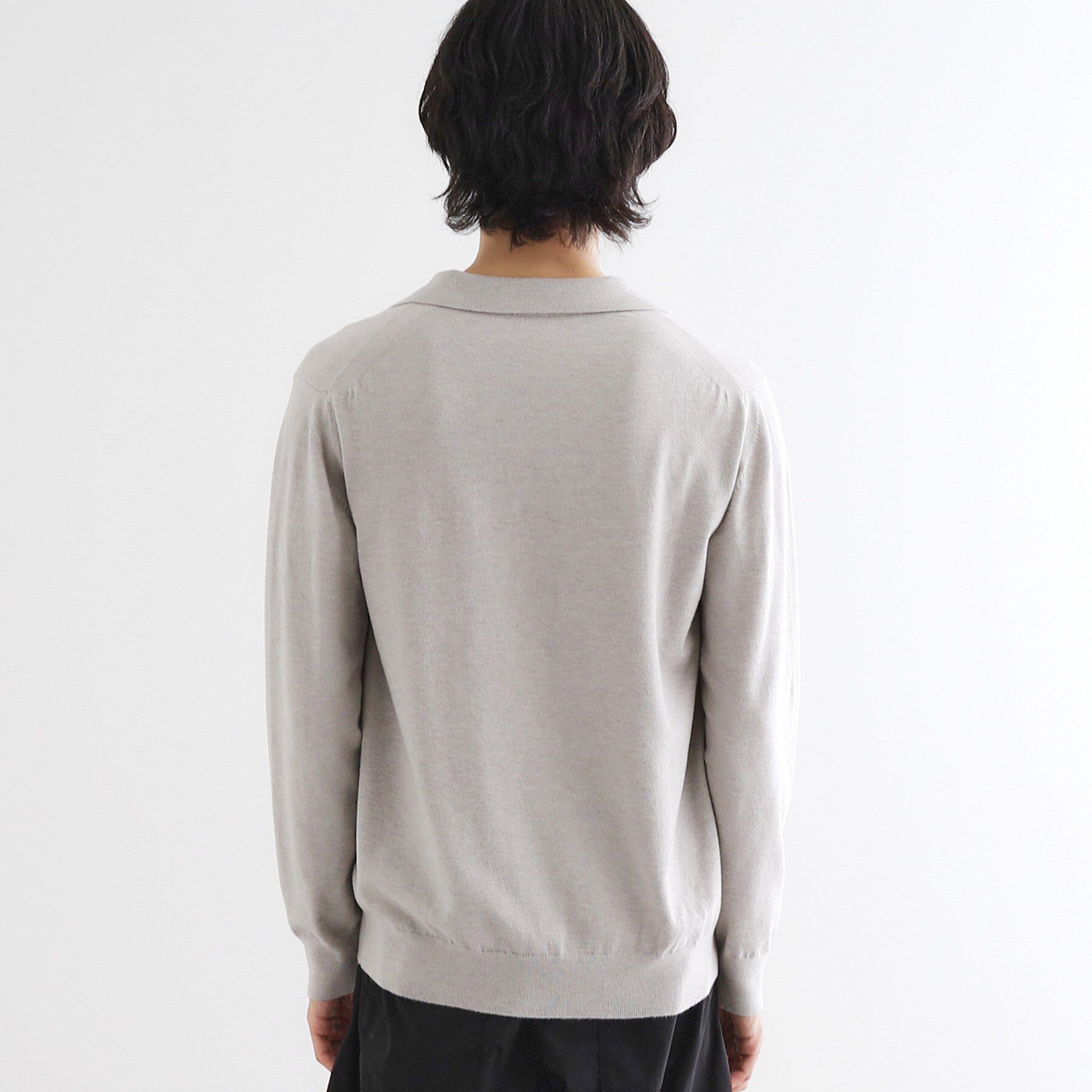 tk.TAKEO KIKUCHI「ハイゲージスキッパーコンパクトポロニット」|ニット・セーター|