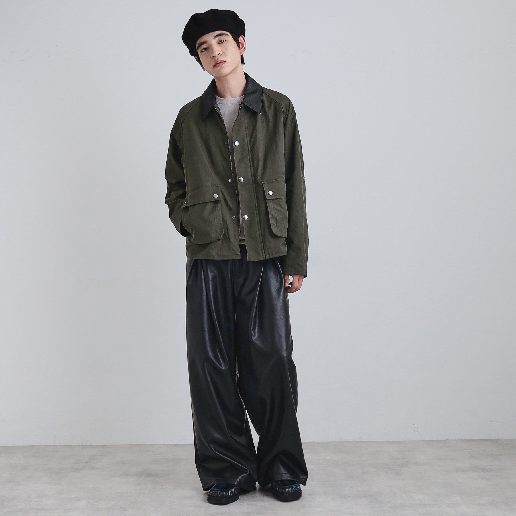 tk.TAKEO KIKUCHI「クラシックハンティングジャケット」|ブルゾン・スタジャン|