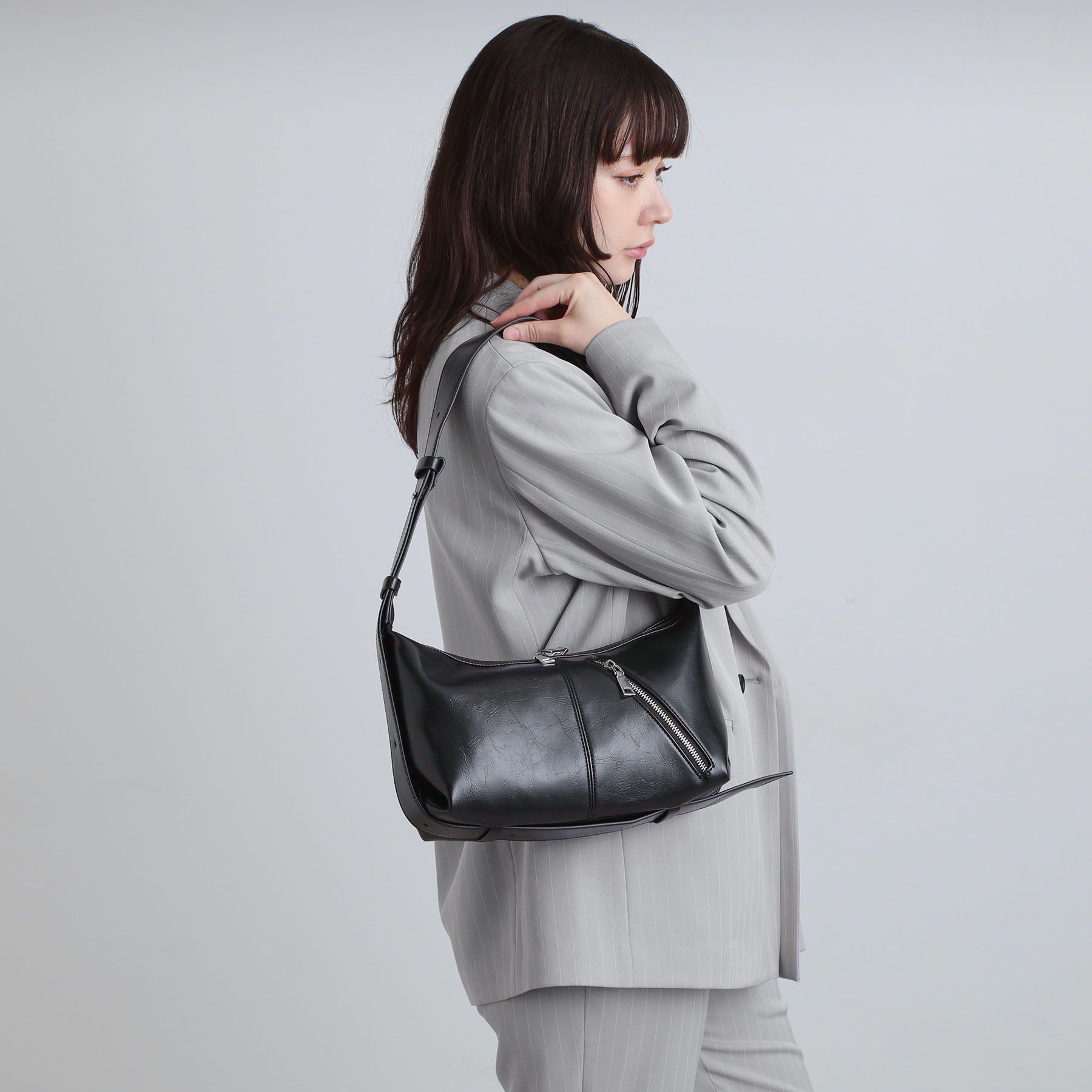 tk.TAKEO KIKUCHI「ラウンデッドバッグ」|ショルダー・メッセンジャー|