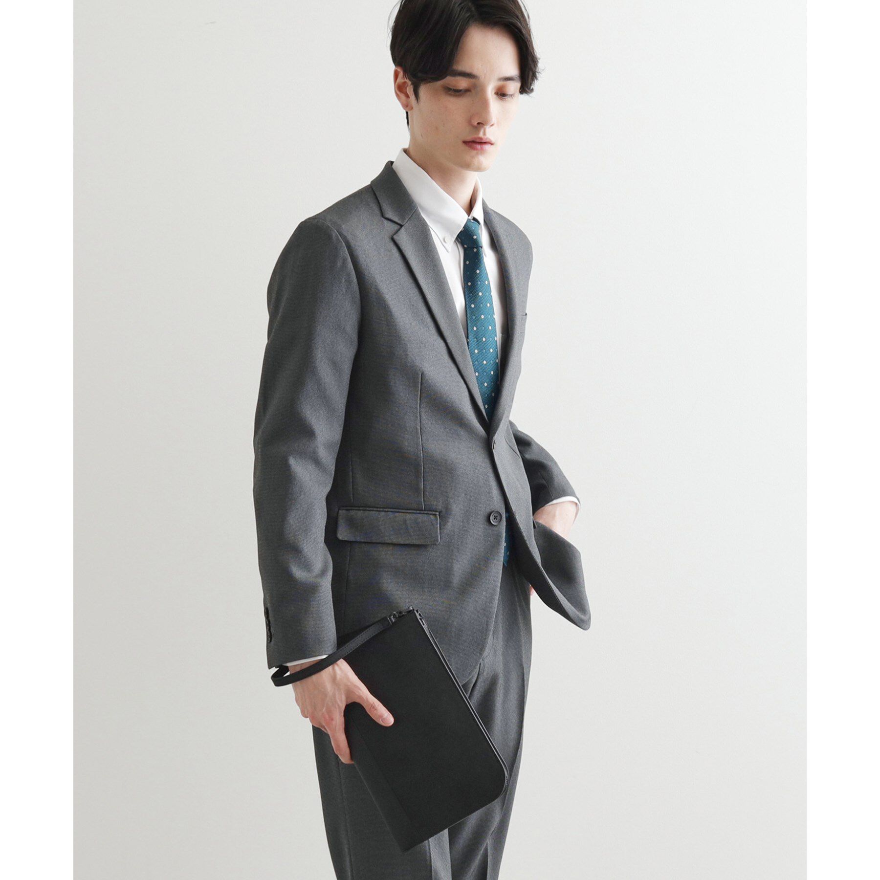 tk.TAKEO KIKUCHI「リアルレザークラッチ（冠婚葬祭OK）」|クラッチバッグ|