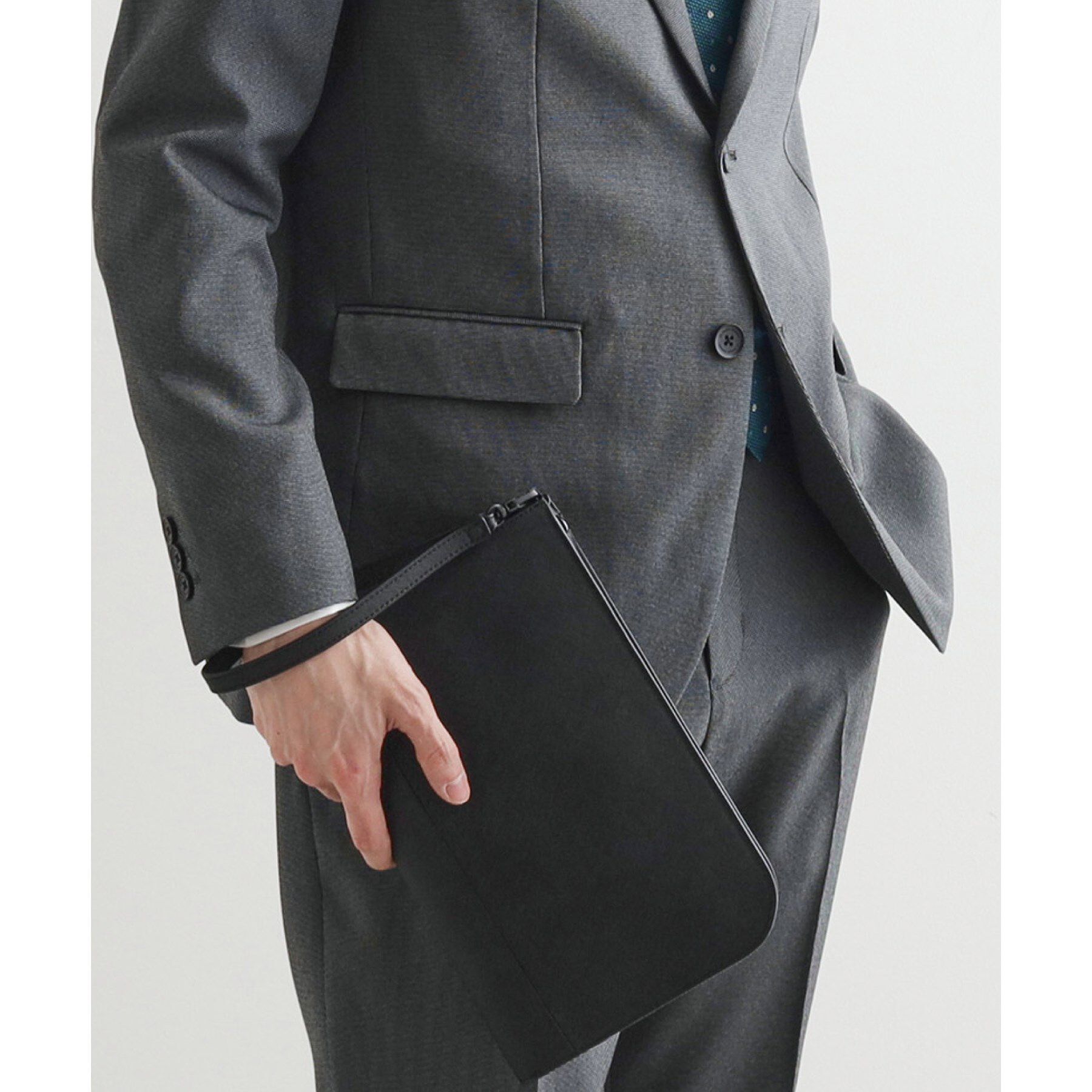 tk.TAKEO KIKUCHI「リアルレザークラッチ（冠婚葬祭OK）」|クラッチバッグ|