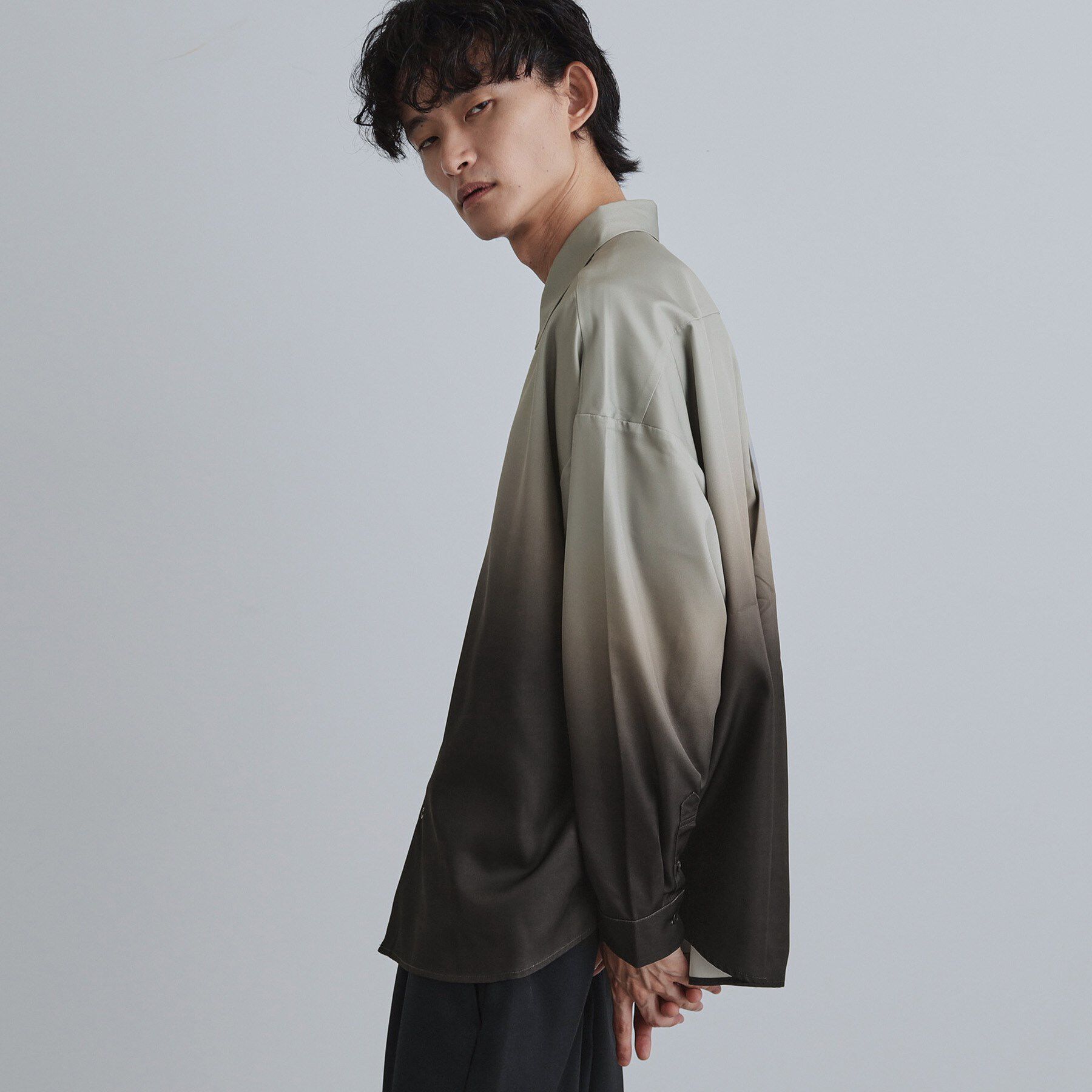 tk.TAKEO KIKUCHI「【選べる7色】オーバーとろみシャツ」|シャツ・ブラウス|