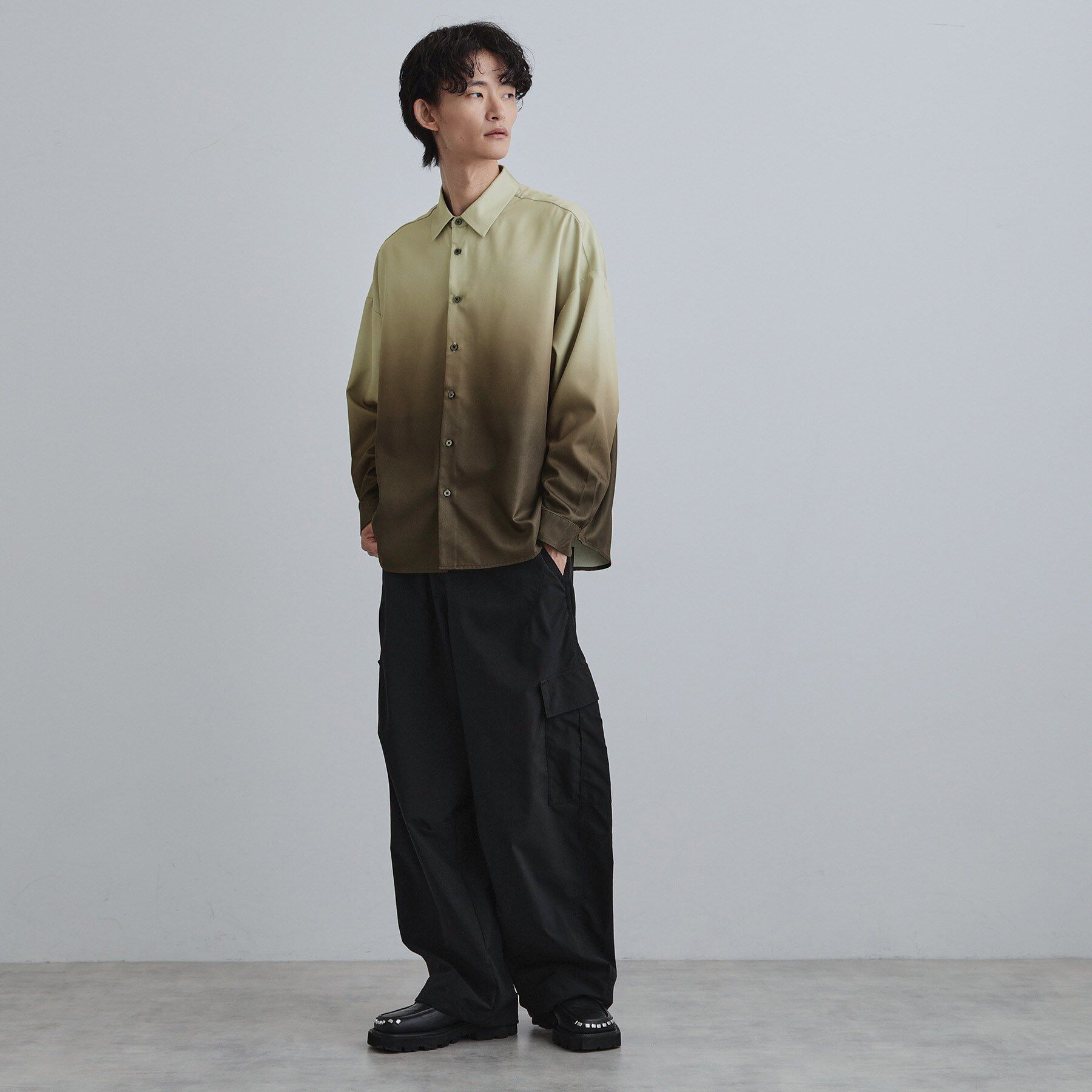 tk.TAKEO KIKUCHI「【選べる7色】オーバーとろみシャツ」|シャツ・ブラウス|