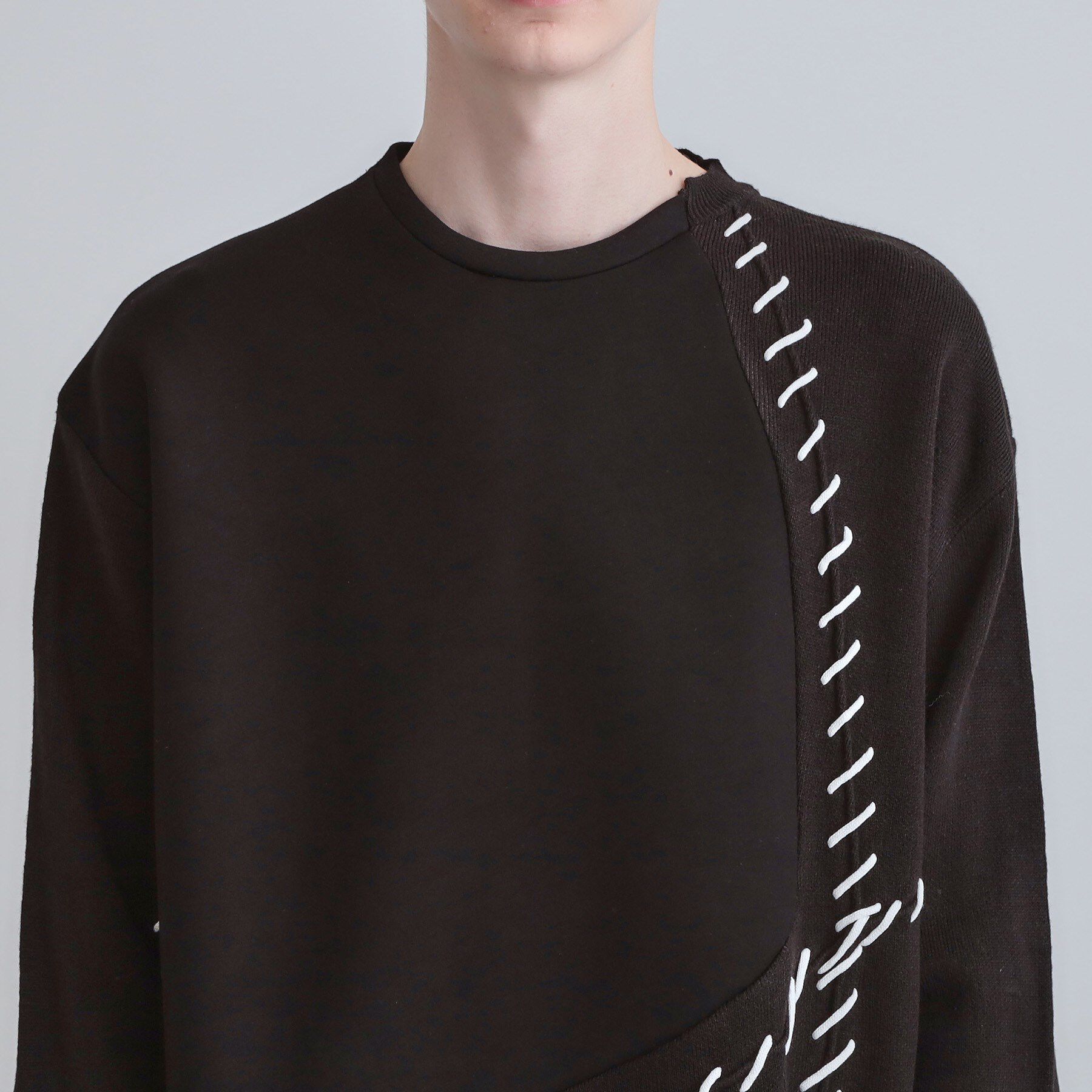 tk.TAKEO KIKUCHI「コードステッチダンボールカットソー」|Tシャツ・カットソー|