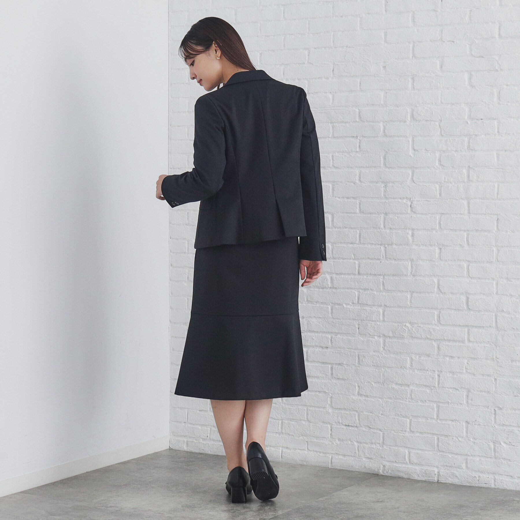 index「《5色展開/S-LLサイズ》ストレッチマーメイドスカート/セットアップ対応【洗濯機洗い可/イージーケ」|スカート|