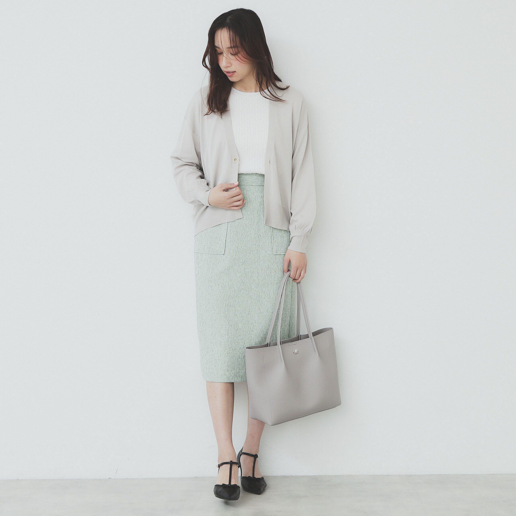 index「リラクシートッパーカーディガン【洗える】」|カーディガン|