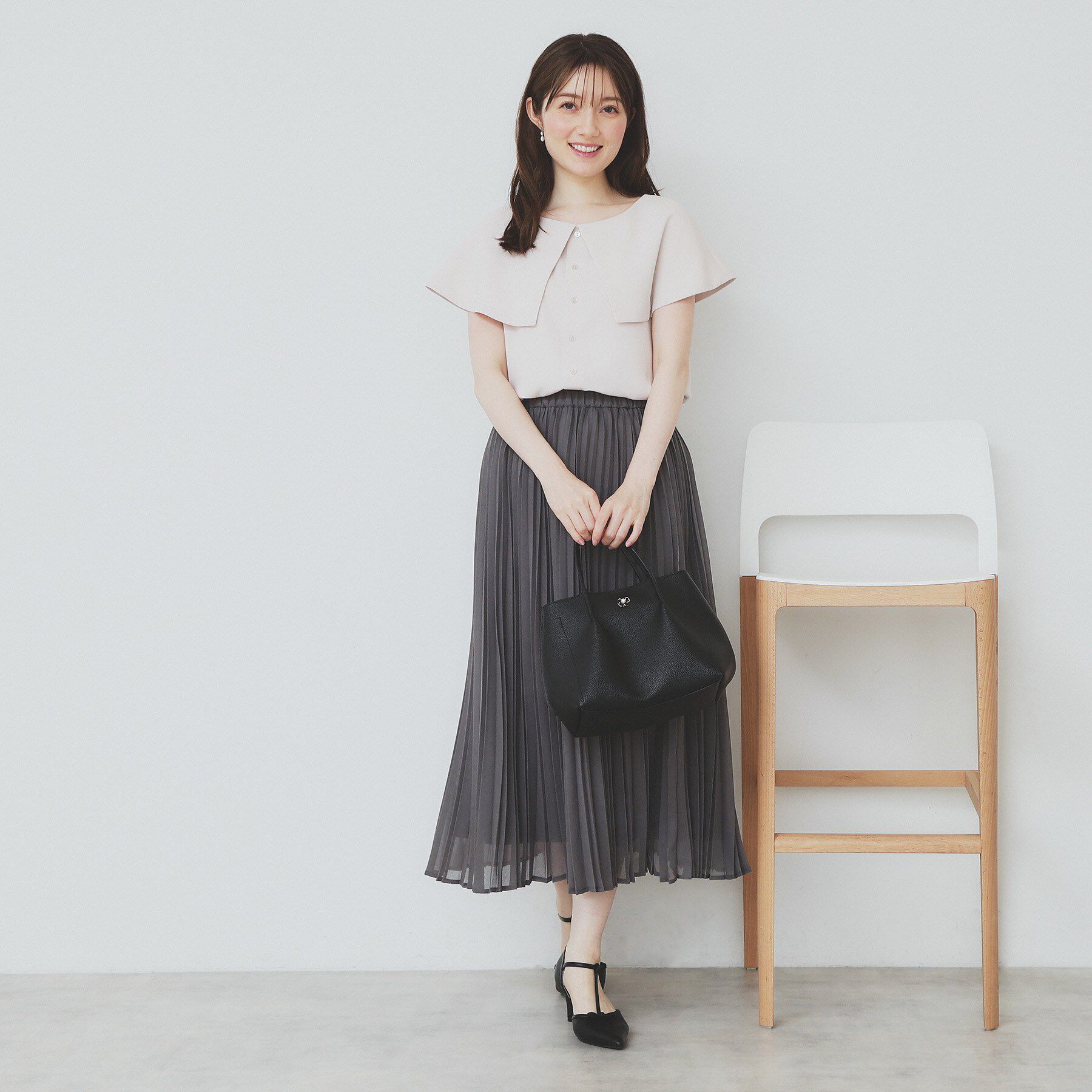 index「シアープリーツフレアスカート【洗濯機洗い可】」|スカート|