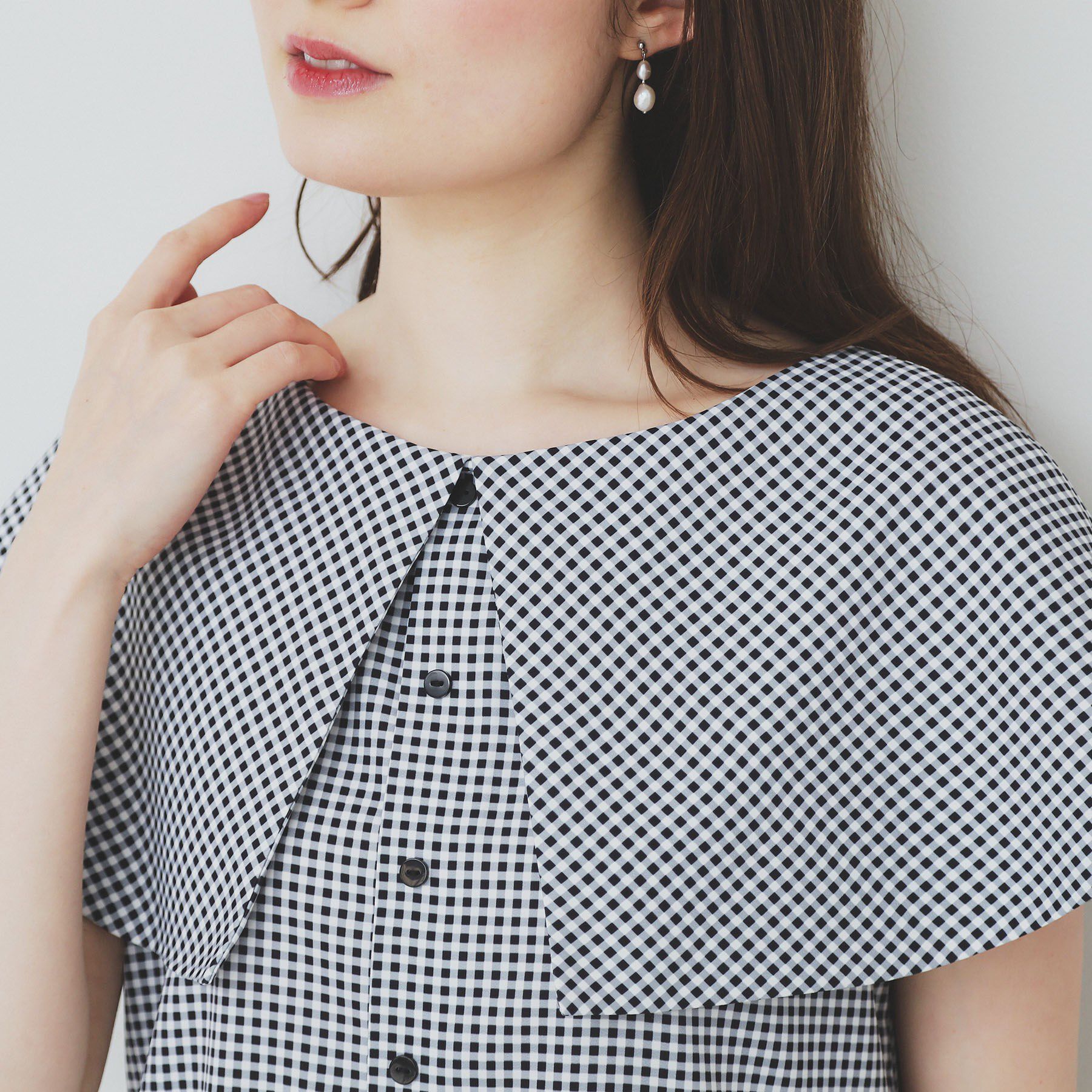 index「前後2wayオフショルカラーブラウス【洗濯機可】」|シャツ・ブラウス|