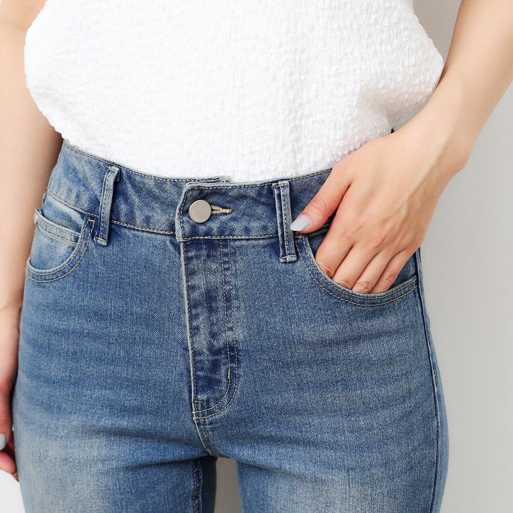 OPAQUE.CLIP「≪SS－LLsize≫スキニーデニムパンツ【洗濯機洗い可】」|その他|