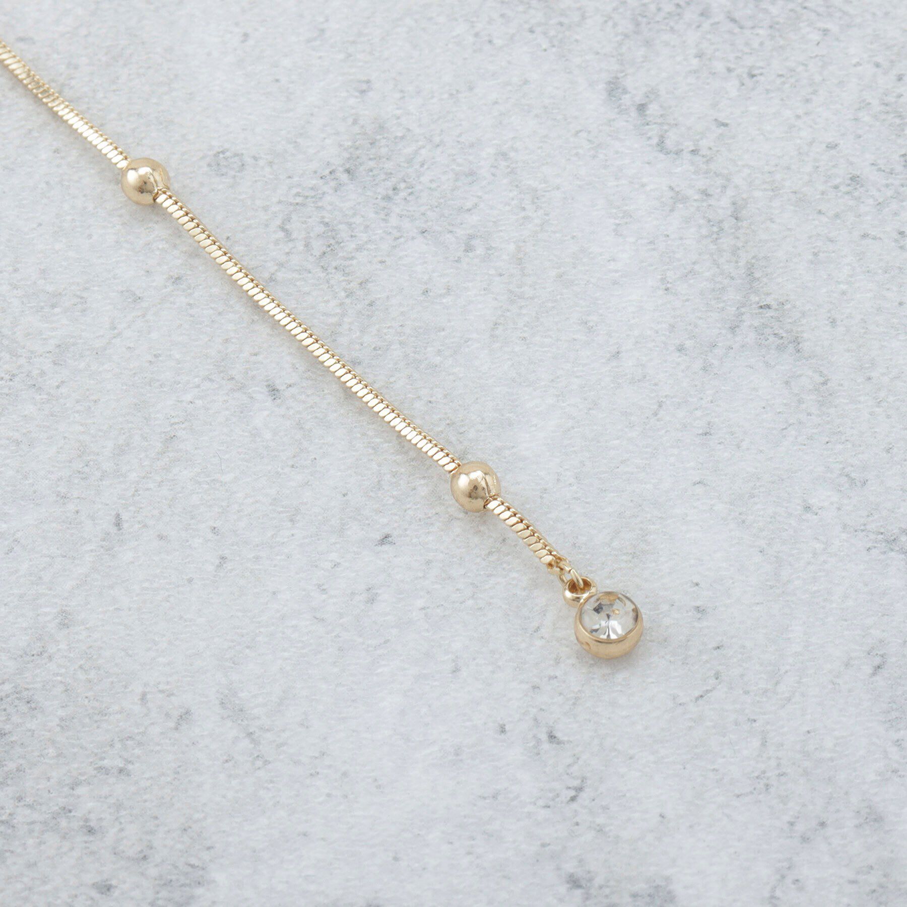 OPAQUE.CLIP「スネークビジューロングピアス」|ピアス|