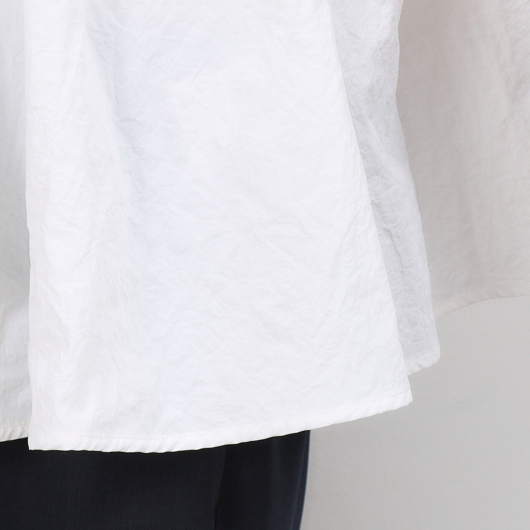 OPAQUE.CLIP「リボンビスチェドッキングカットソー【洗濯機洗い可】」|Tシャツ・カットソー|