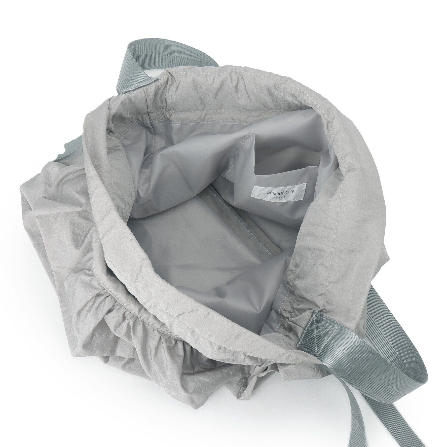 OPAQUE.CLIP「【2WAY／A4サイズ対応】ドロストリボンフリルティアードショルダーバッグ」|ショルダー・メッセンジャー|