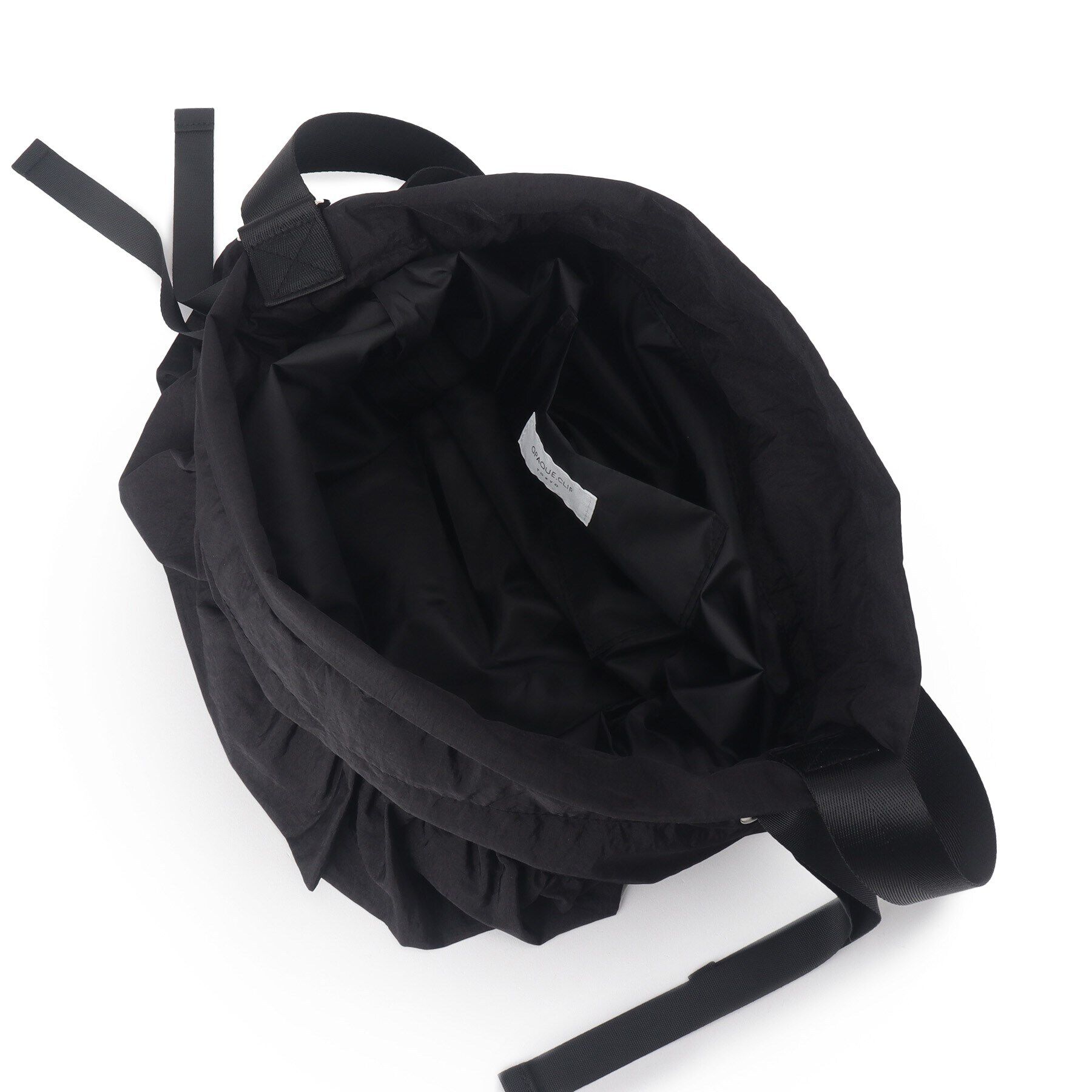 OPAQUE.CLIP「【2WAY／A4サイズ対応】ドロストリボンフリルティアードショルダーバッグ」|ショルダー・メッセンジャー|