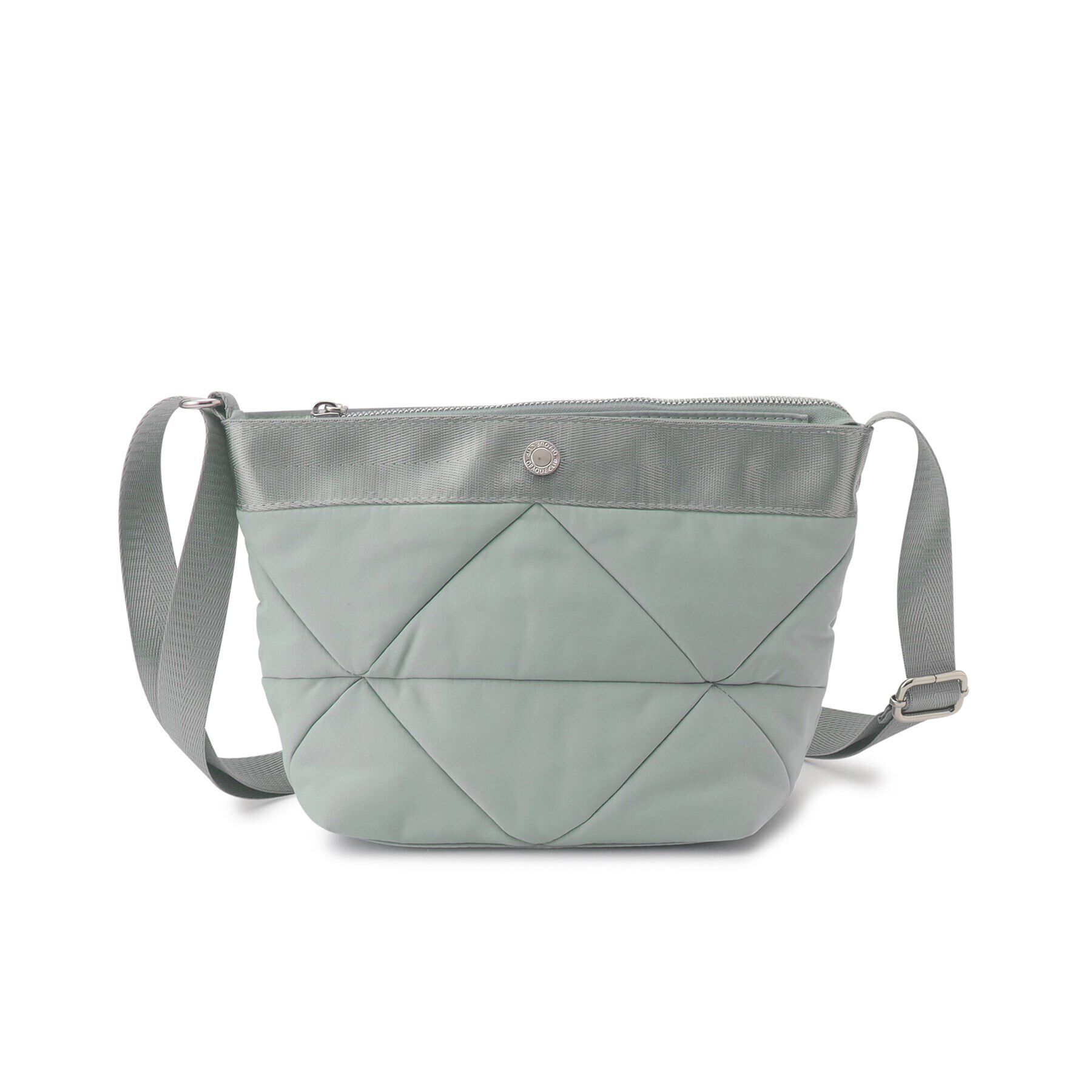 OPAQUE.CLIP「【軽量】トライアングルミニショルダーバッグ」|ショルダー・メッセンジャー|グレー(812)