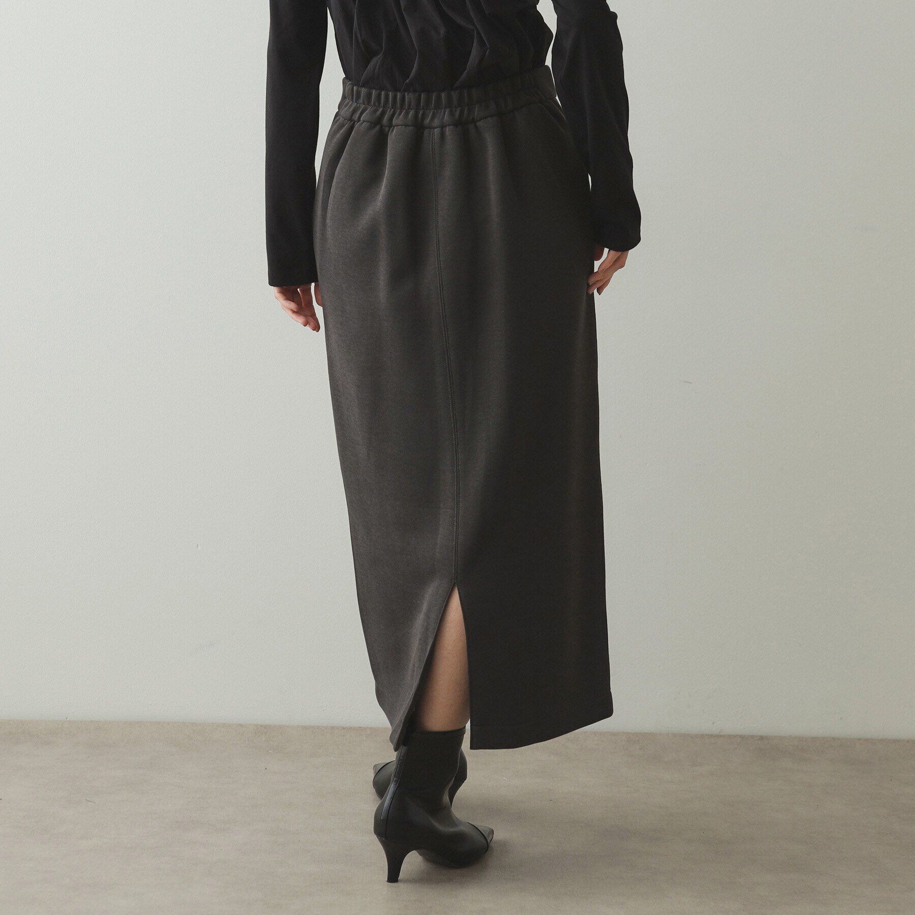 OPAQUE.CLIP「イージーナロースカート/セットアップ対応【洗濯機洗い可】」|スカート|