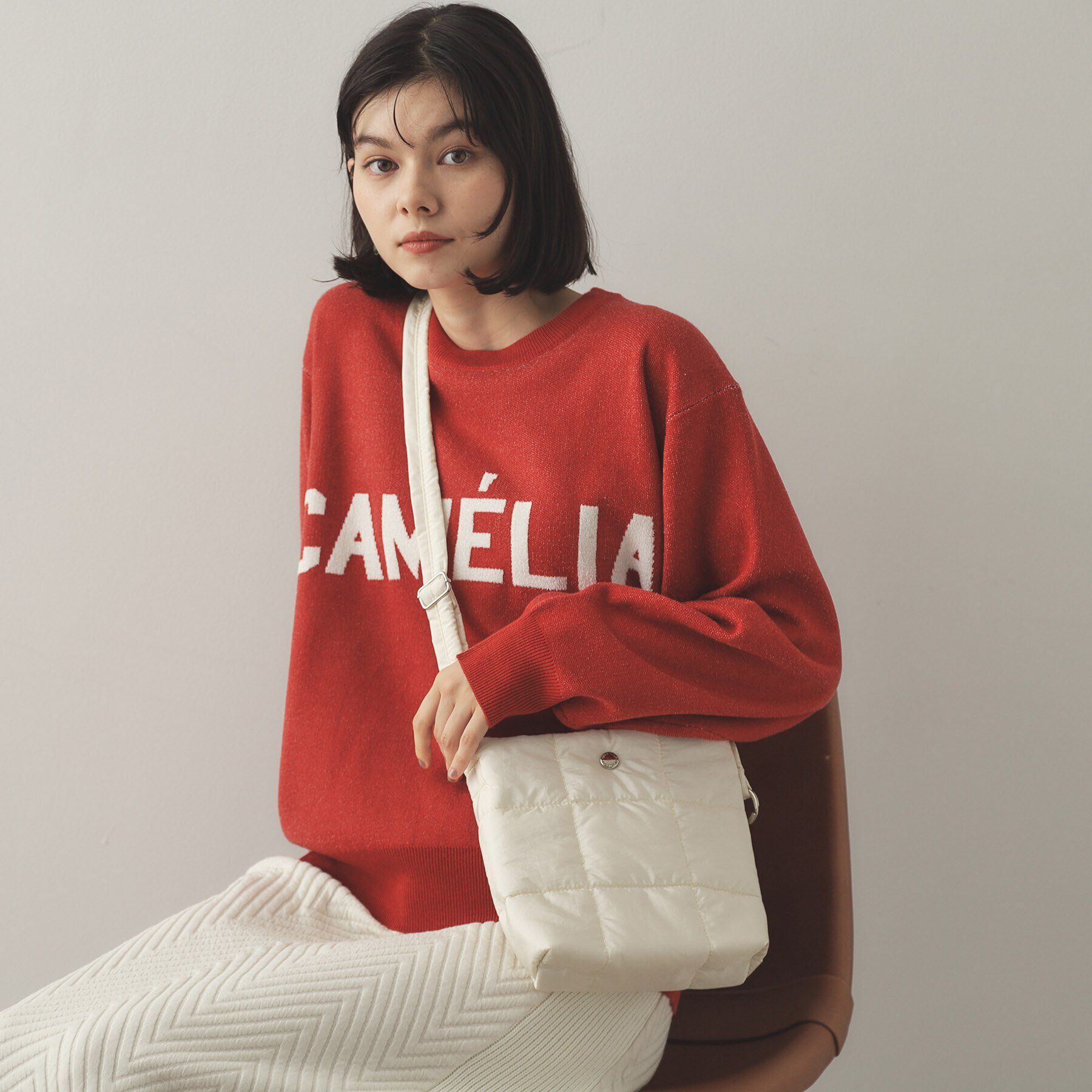 OPAQUE.CLIP「【10色展開／軽量／長さ調整可能】マチ付きクリアポケットミニショルダーバッグ」|ショルダー・メッセンジャー|