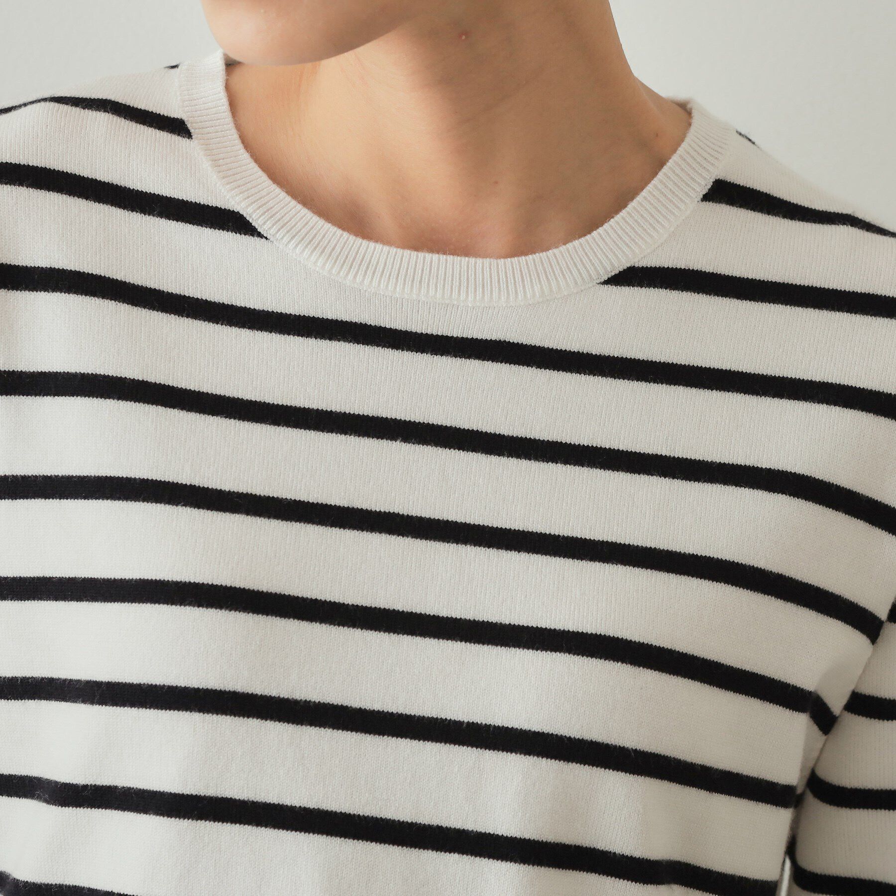 OPAQUE.CLIP「バルーンドッキングペプラムニット【洗濯機洗い可】」|Tシャツ・カットソー|