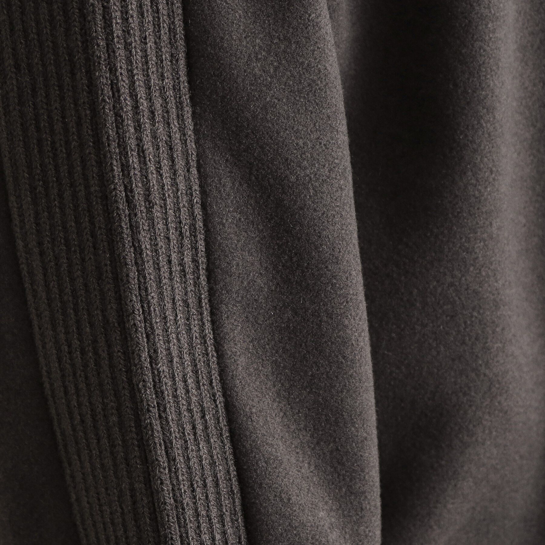 OPAQUE.CLIP「ウールライクメルトンミディワンピース【洗濯機洗い可】」|ワンピース|