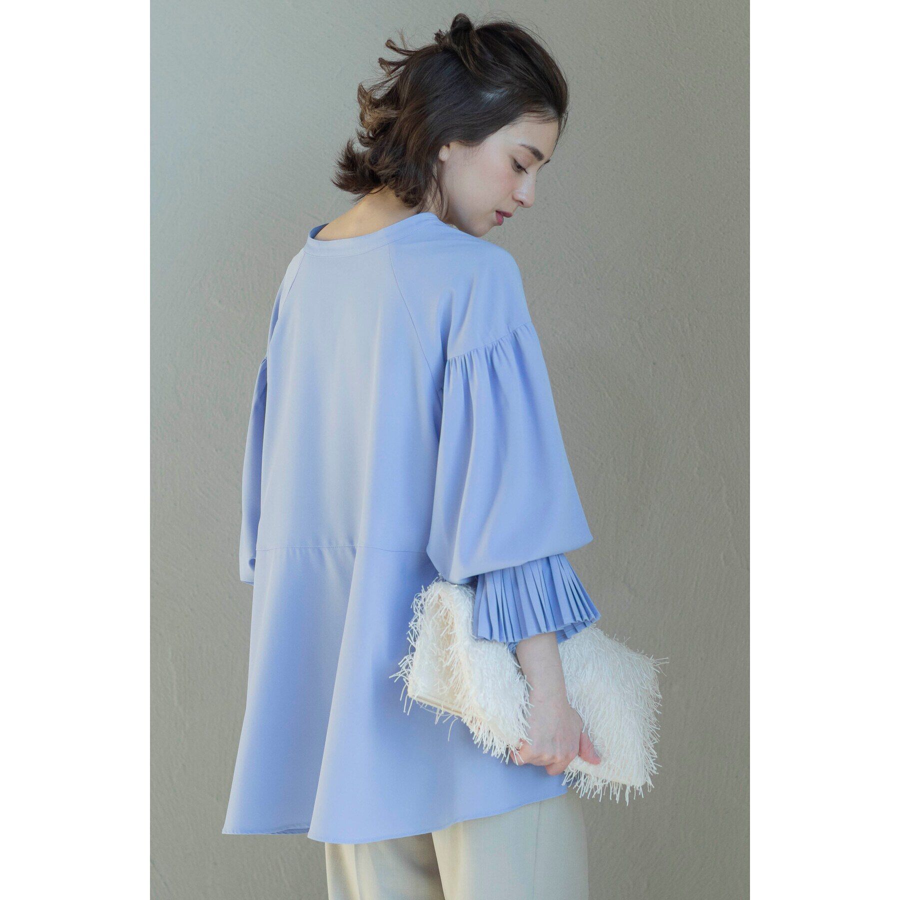 OPAQUE.CLIP「【A4サイズ対応】フリンジデザインフラットトートバッグ」|トートバッグ|