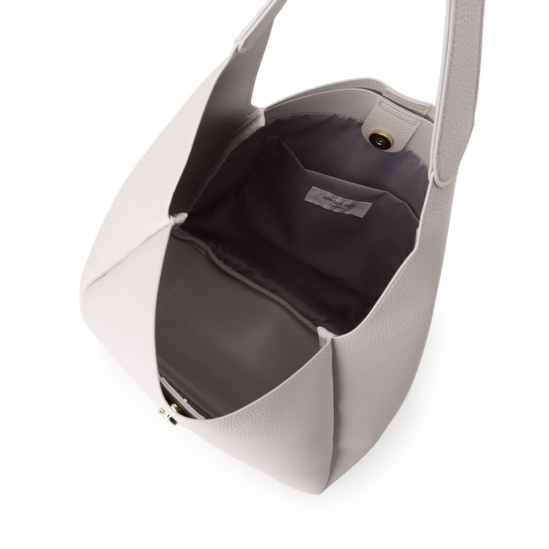 OPAQUE.CLIP「【軽量/A4サイズ対応】シュリンク合皮ワンハンドルトートバッグ」|トートバッグ|