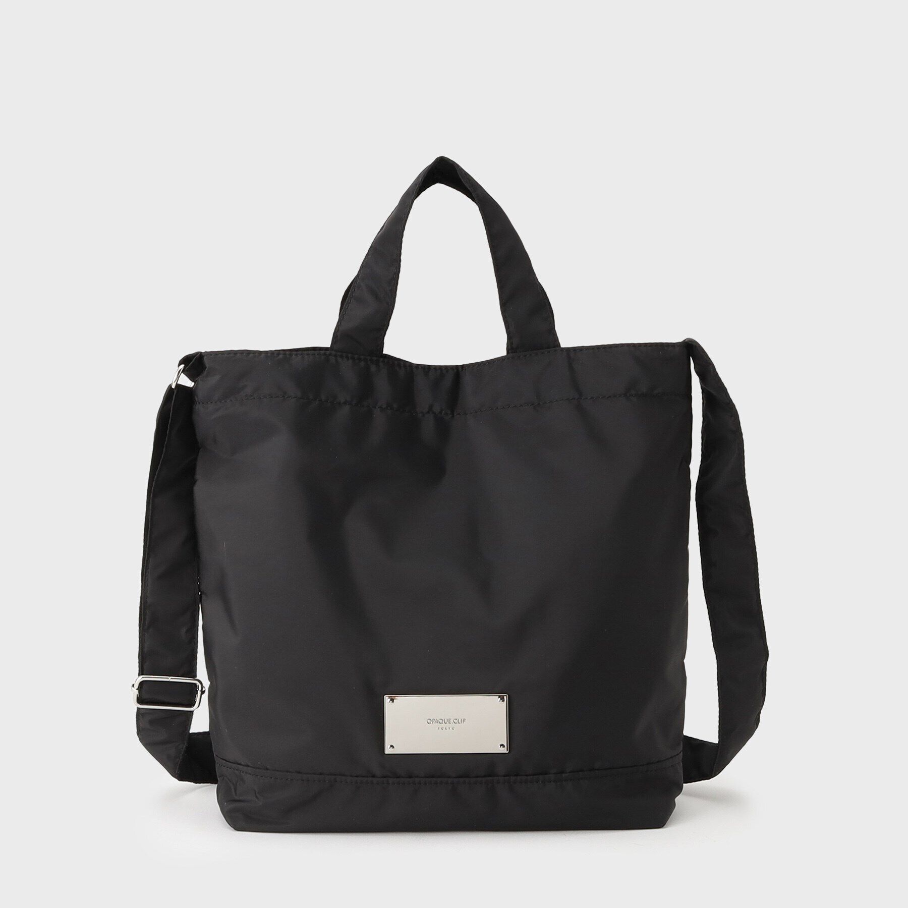 OPAQUE.CLIP「【2WAY/A4サイズ対応】メタルプレートトートバッグ」|トートバッグ|