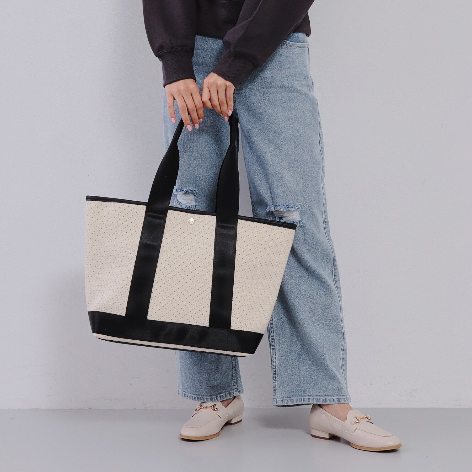 OPAQUE.CLIP「【A4サイズ対応】ダイバーコンビビッグトートバッグ」|トートバッグ|