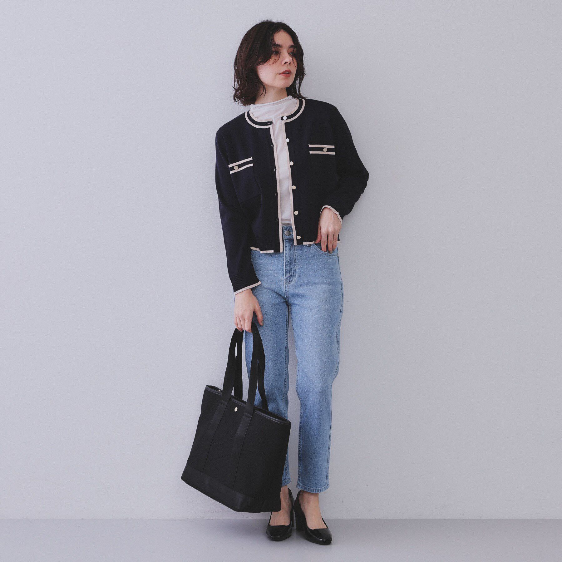 OPAQUE.CLIP「【A4サイズ対応】ダイバーコンビビッグトートバッグ」|トートバッグ|