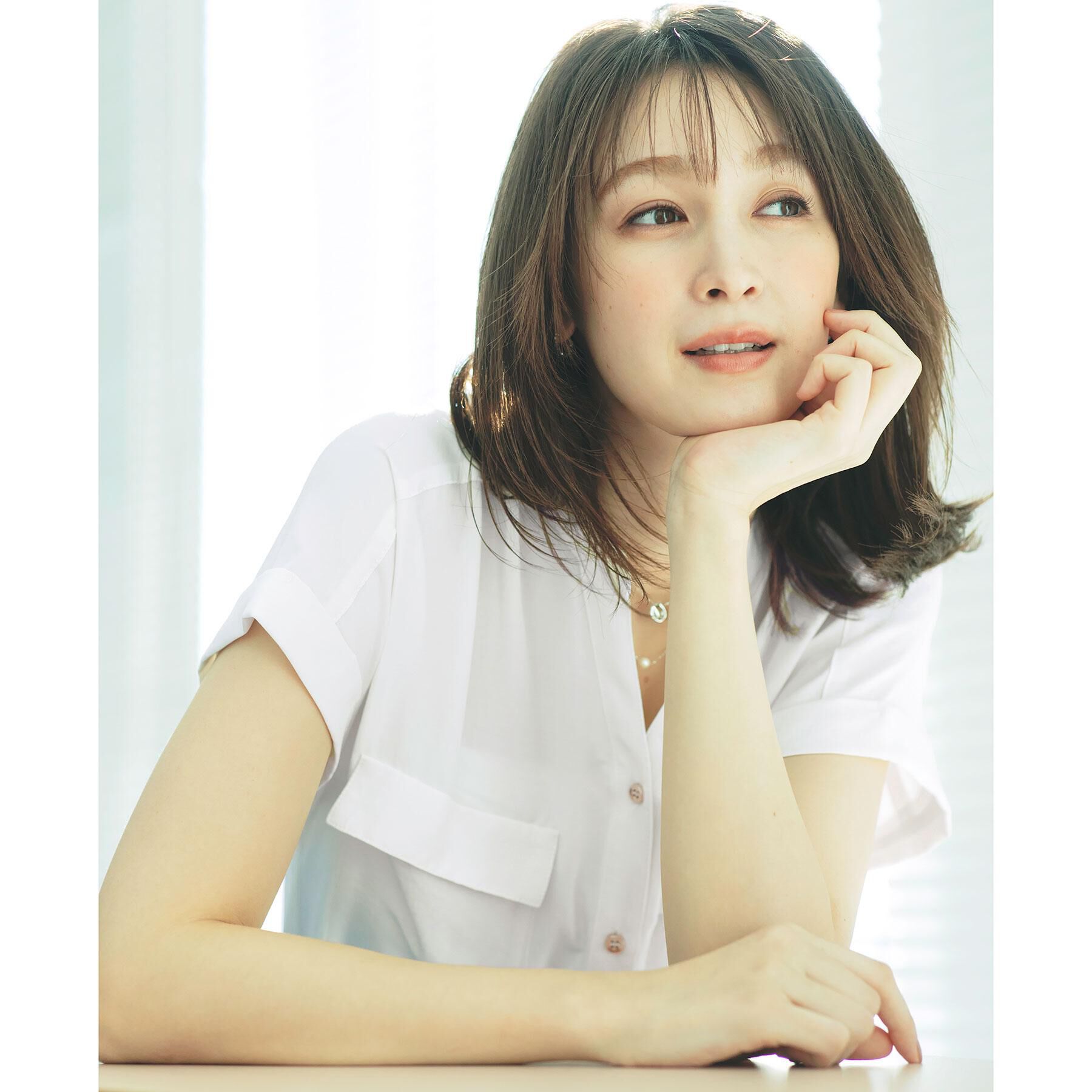 OPAQUE.CLIP「メタル&times;フェイクパール 2連ネックレス」|ネックレス|