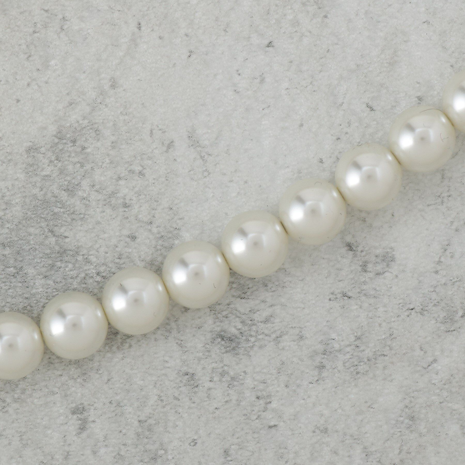 OPAQUE.CLIP「ガラスパールロングネックレス」|ネックレス|