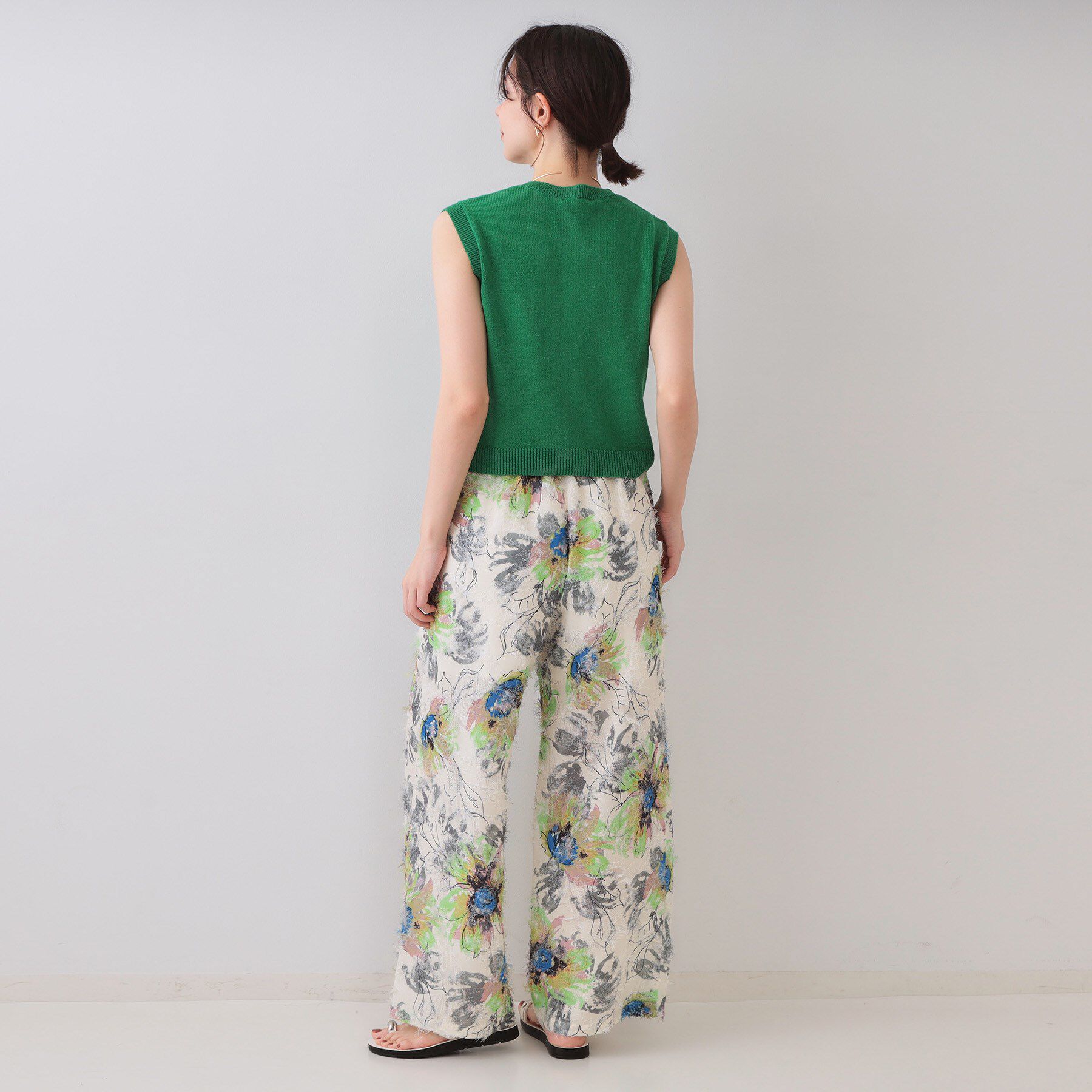 OPAQUE.CLIP「ダブルポケットニット【洗濯機洗い可】」|ニット・セーター|