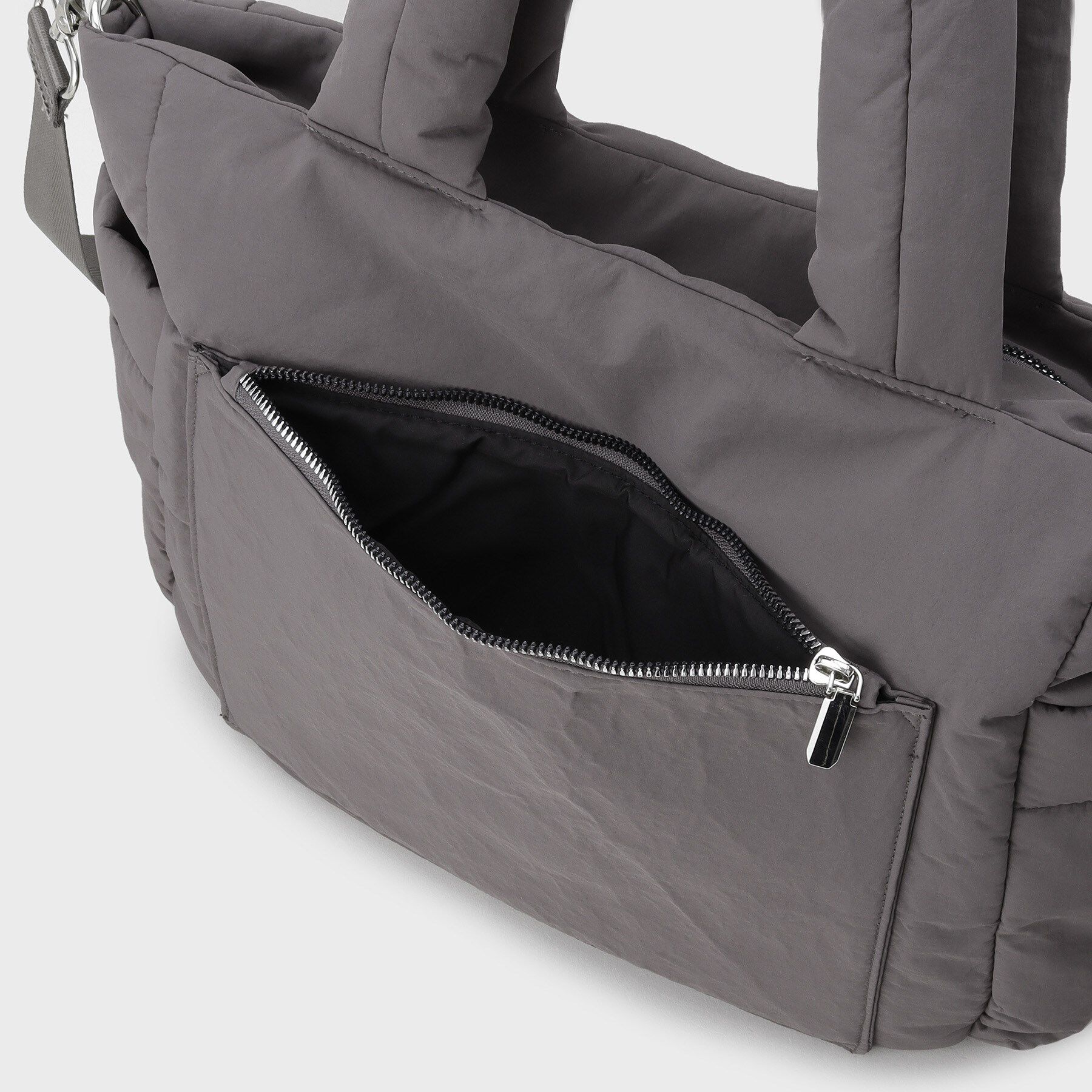 OPAQUE.CLIP「【2WAY/軽量】パフィートラベルビッグトートバッグ」|トートバッグ|