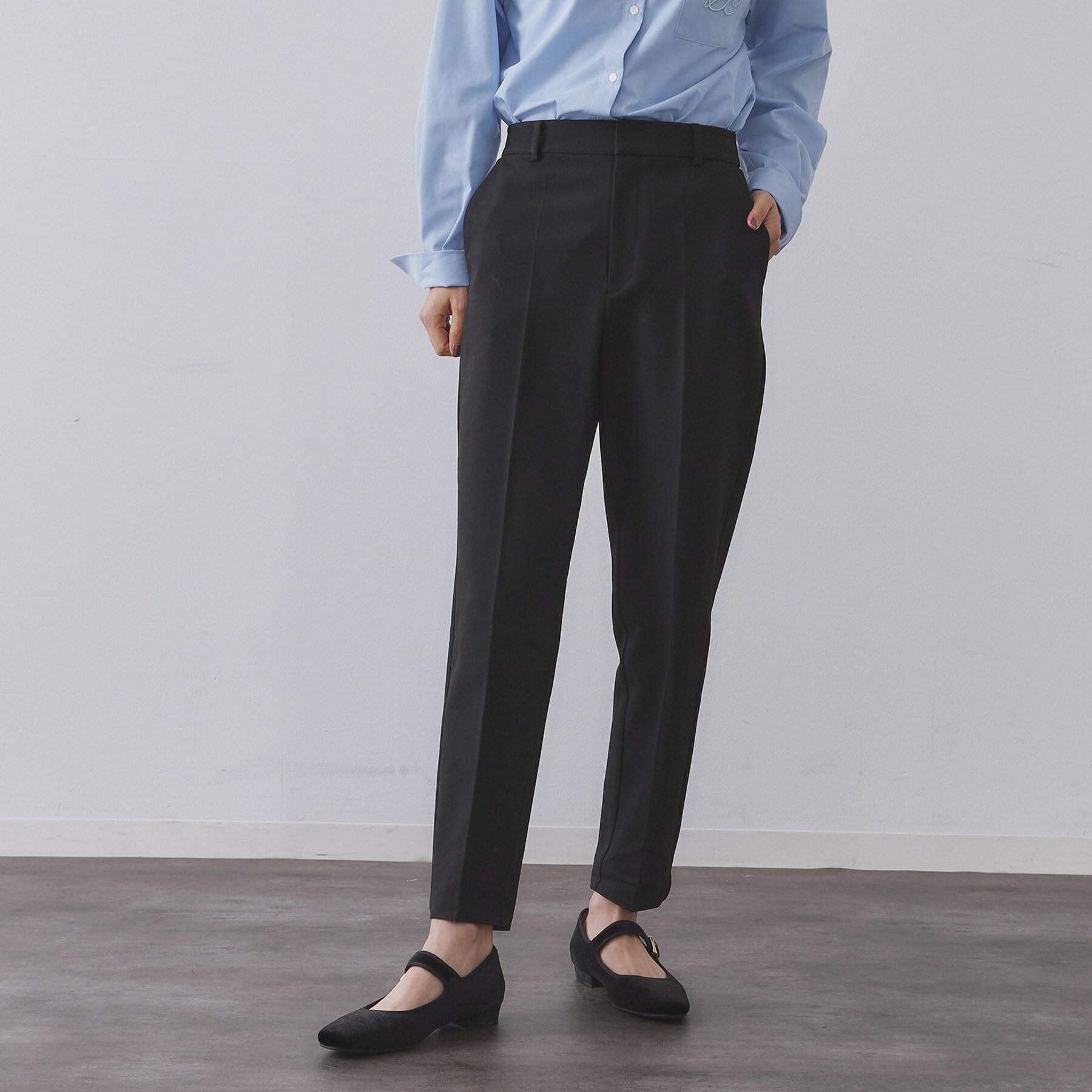 OPAQUE.CLIP「ウォームタッチ テーパードパンツ【洗濯機洗OK/ストレッチ】≪SS～LL≫」|その他|