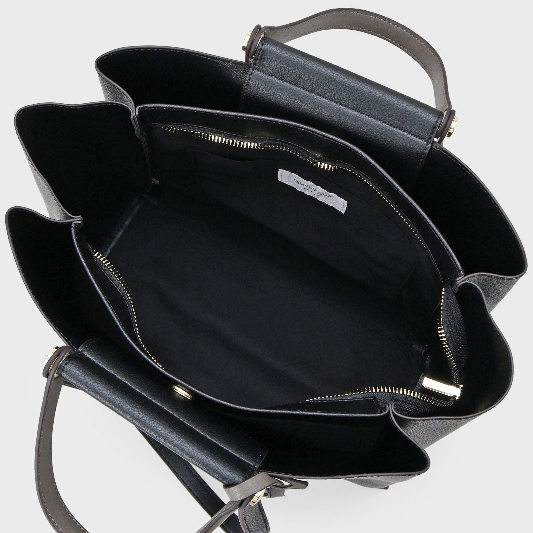 OPAQUE.CLIP「【軽量／2WAY／A4サイズ対応】3層仕様大容量合皮トートバッグ」|トートバッグ|