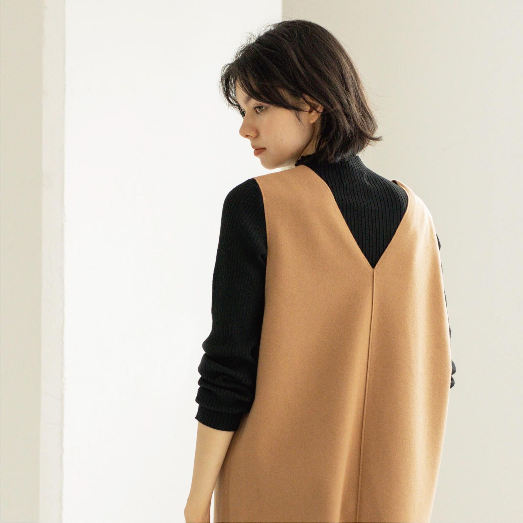 OPAQUE.CLIP「ハイネックリブニット【洗濯機OK】《6col》」|ニット・セーター|