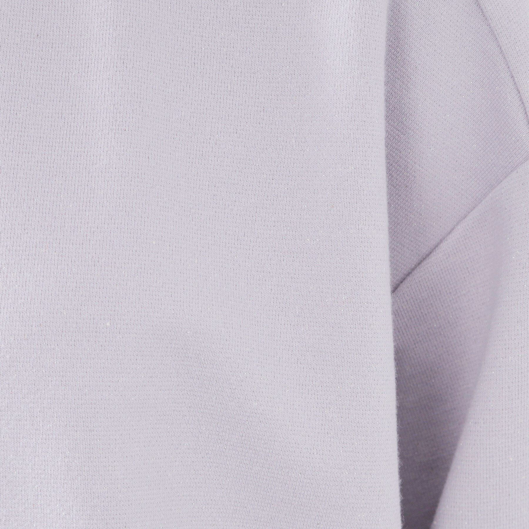 OPAQUE.CLIP「ラメ裏毛ショートプルオーバー【洗濯機OK】」|パーカー|