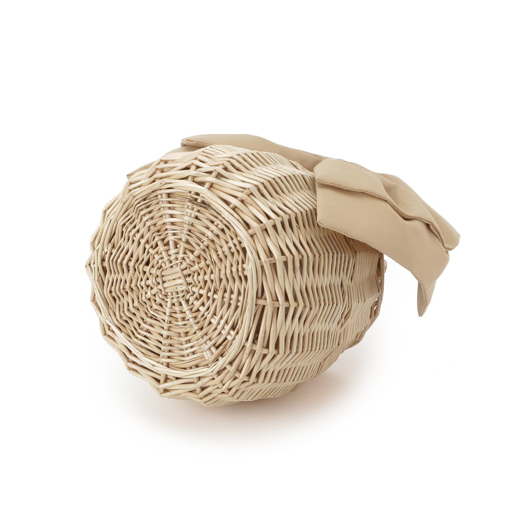 Couture broach「BIGリボンラタンバッグ」|ハンドバッグ|