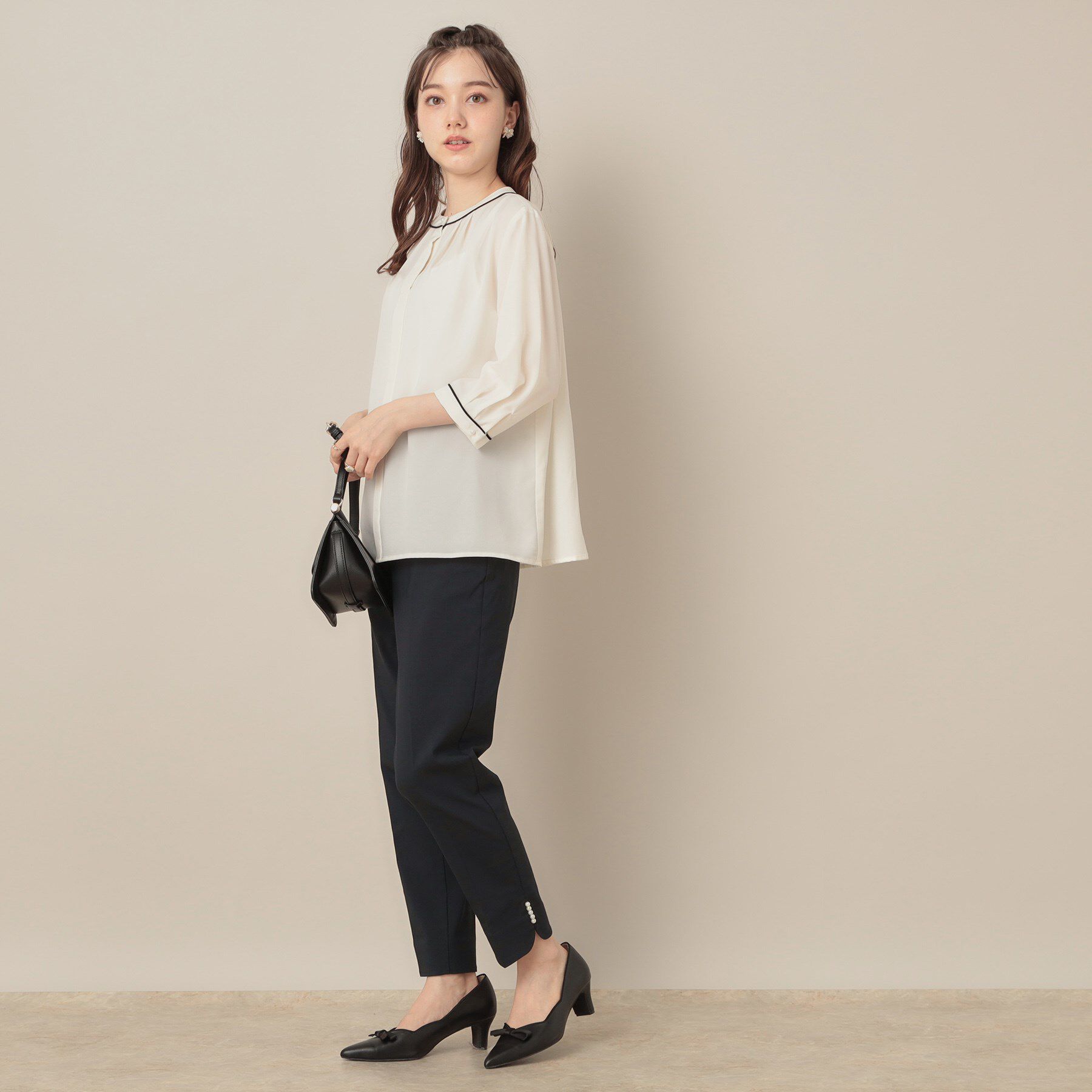 Couture broach「ポイントパール調ハイパーストレッチパンツ」|その他|