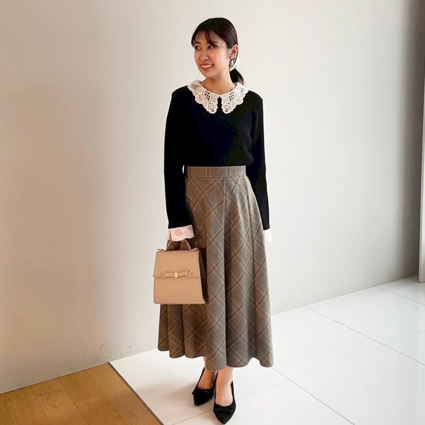 Couture broach「【通勤・大人可愛い】TRチェックスカート」|スカート|