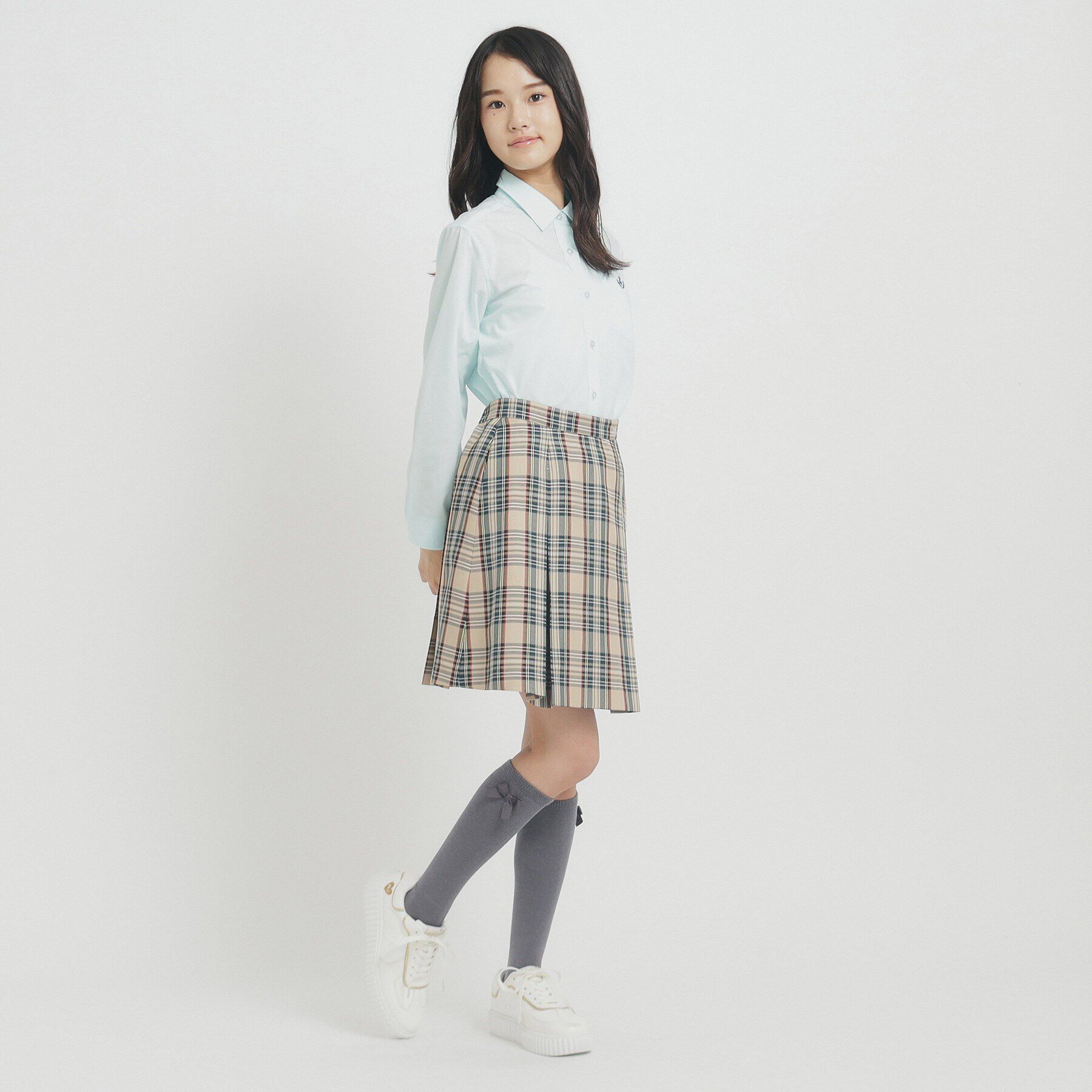 PINK-latte「【オケージョン・フォーマル】ベーシック ワンポイント刺繍シャツ」|シャツ・ブラウス|