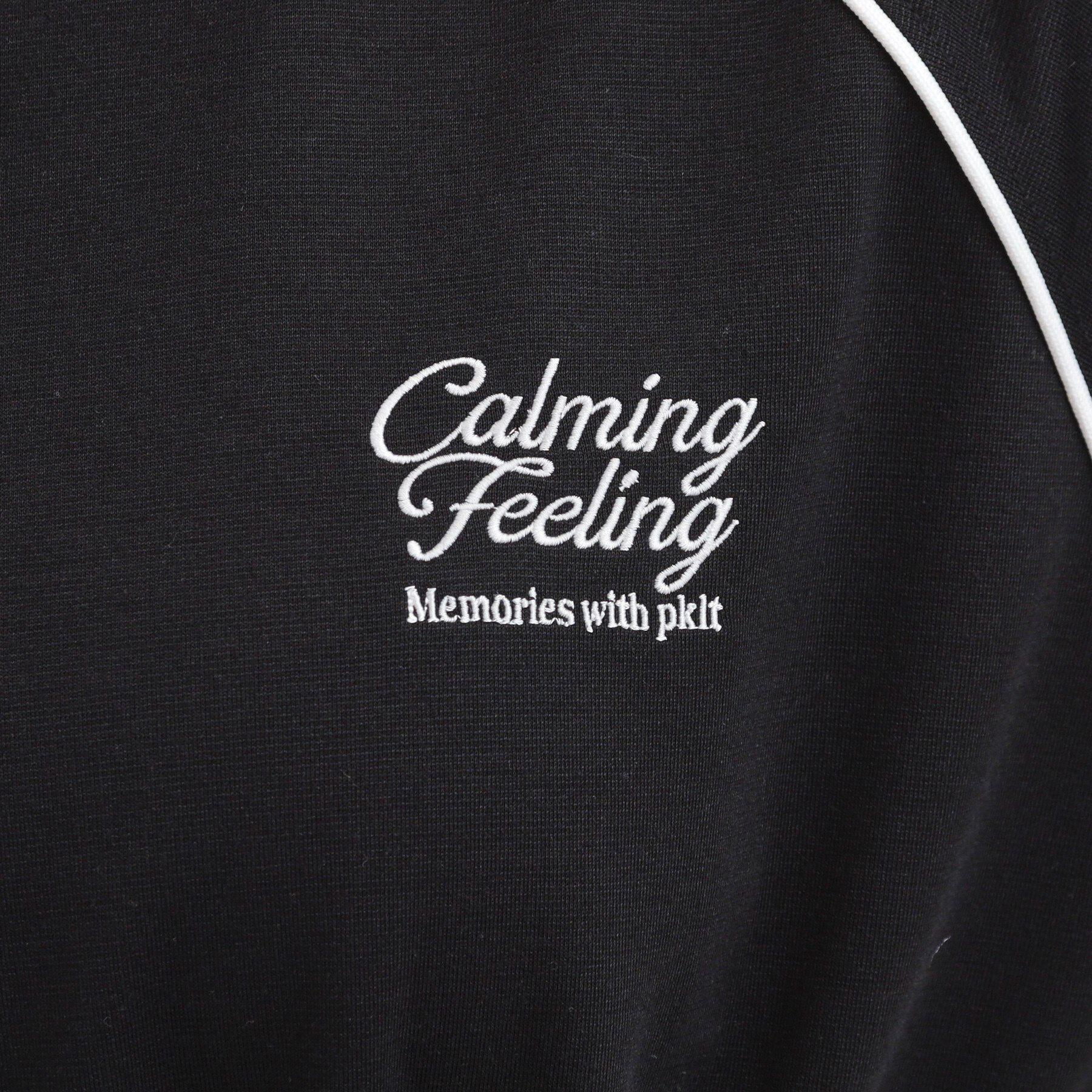 PINK-latte「パイピングドロストTシャツワンピース」|ワンピース|