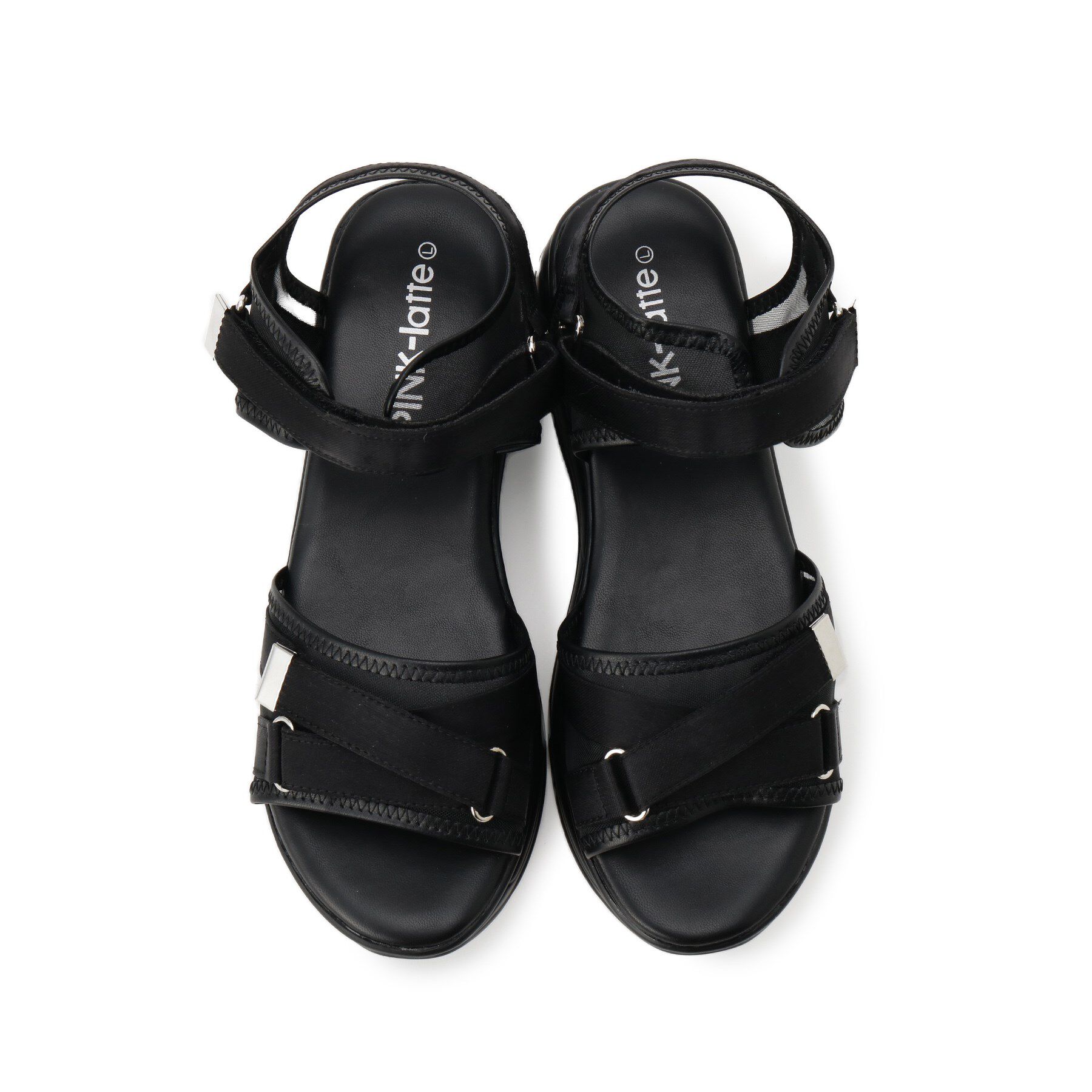 PINK-latte「メッシュベルトサンダル」|サンダル|